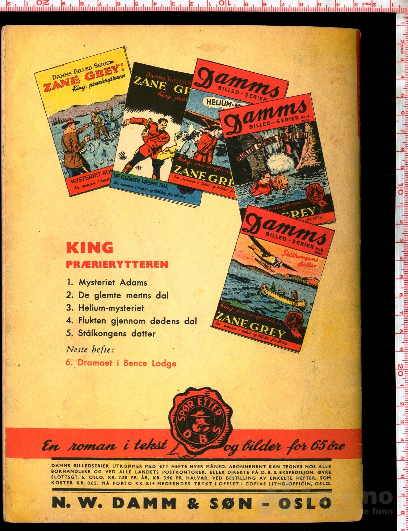 Damms Billed serier 1941 Nr. 5, bilde 2