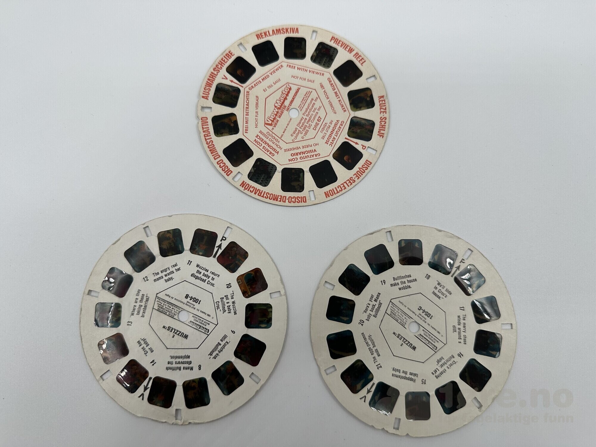 3D view master, tre previw reels følger med, bilde 3