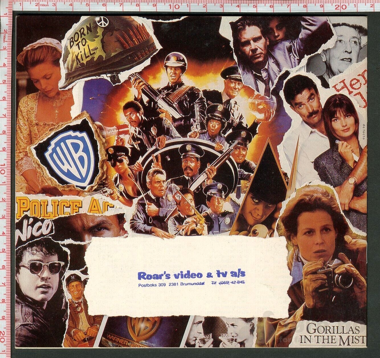 Film katalogen Warner home Video - 1989, bilde 2