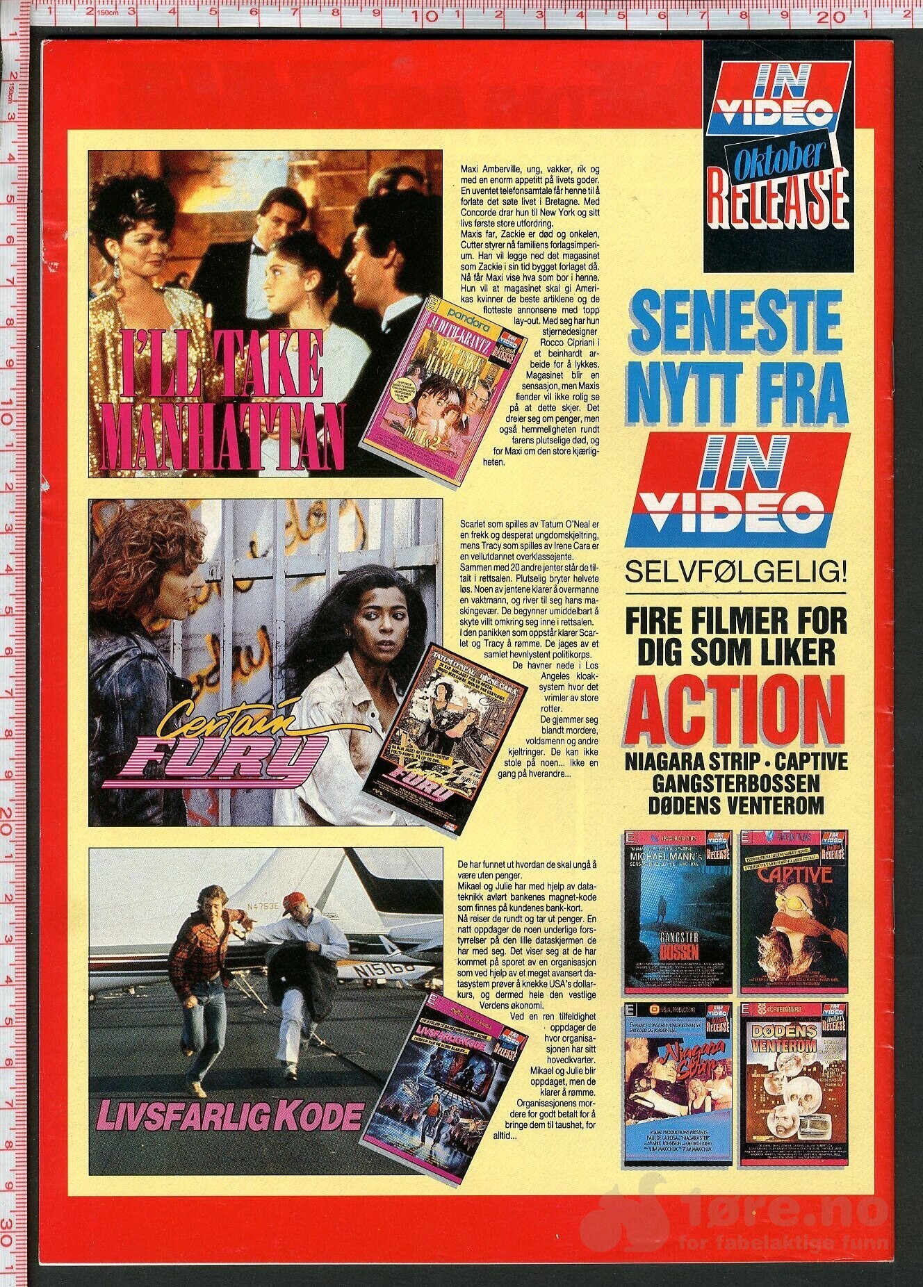 Film, video & tvguiden nr.7 - 1985, bilde 2