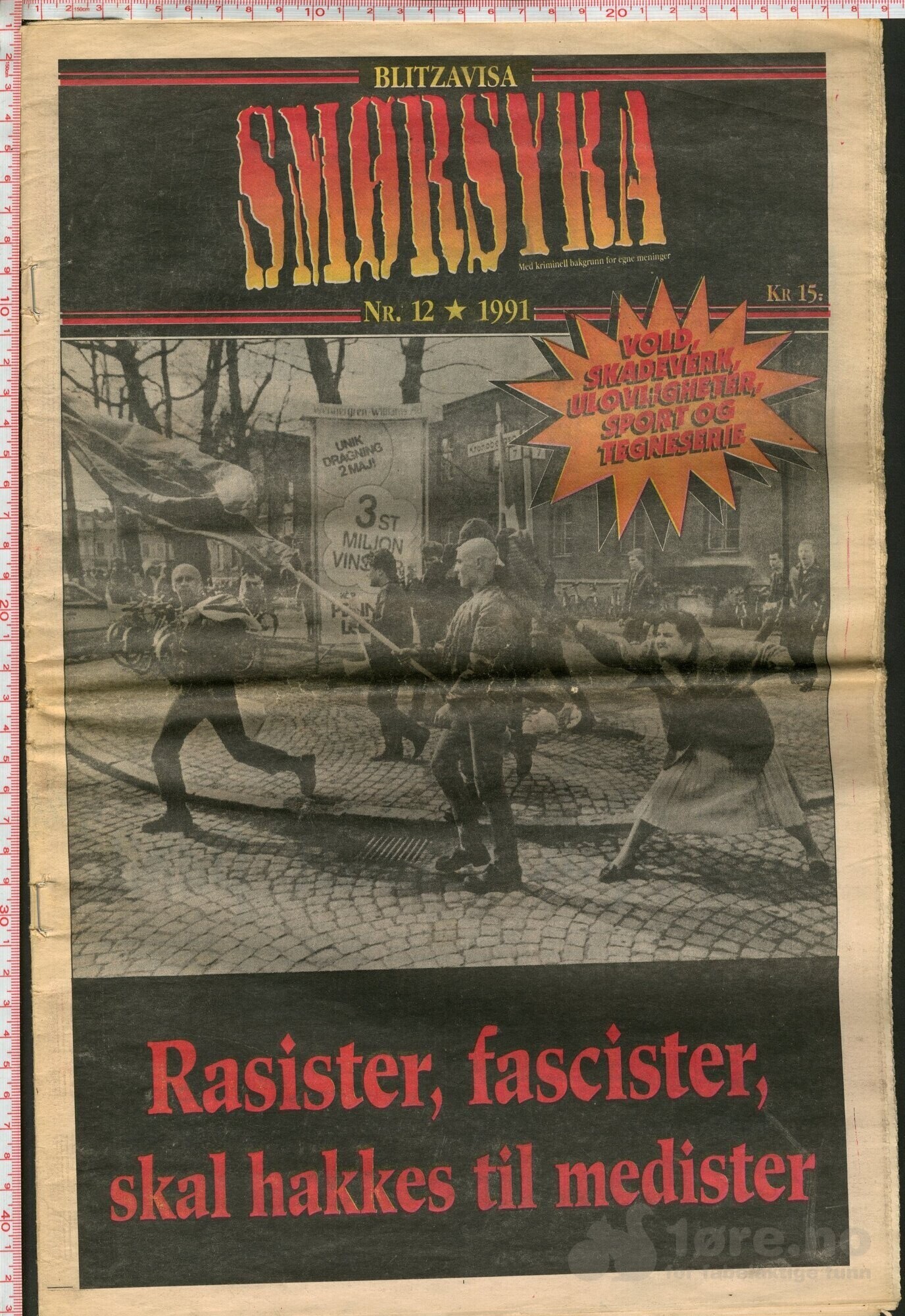 Blitzavisa Smørsyka nr. 12, 1991