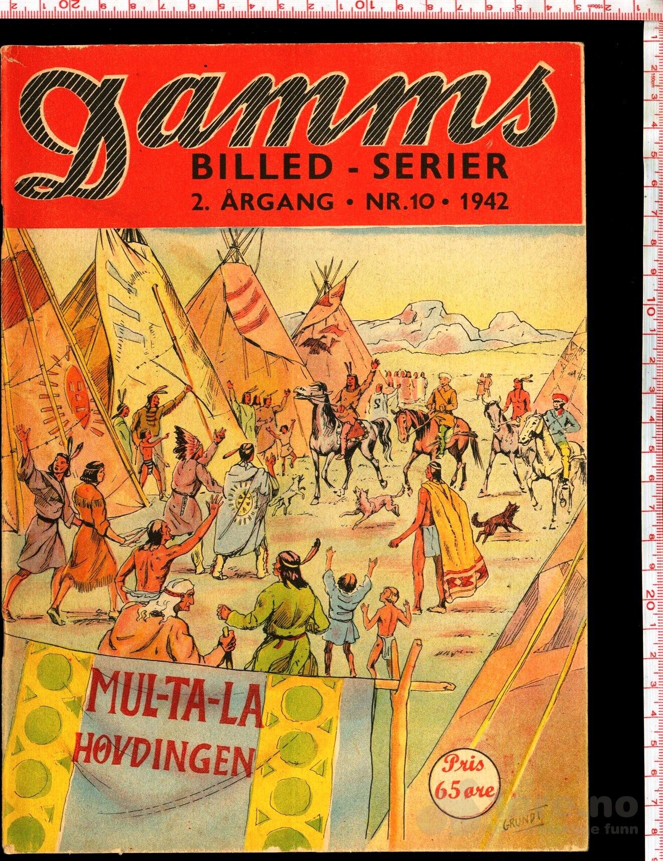 Damms Billed serier 1942 Nr.10