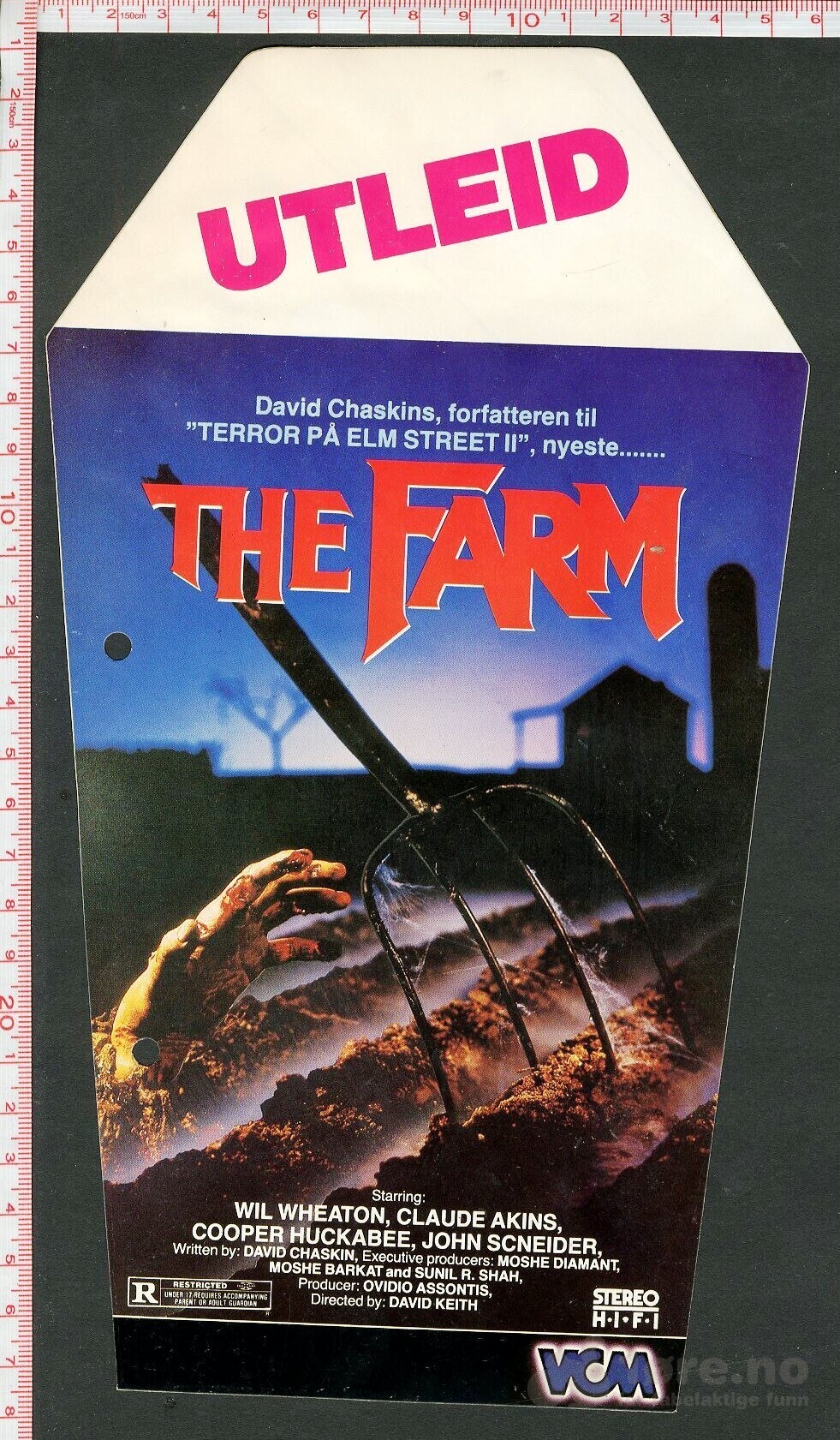 The Farm filmutleie – reklame-klistremerke