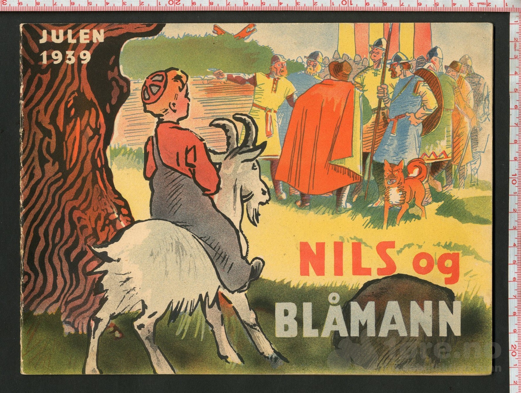 Nils og Blåmann Julen 1939