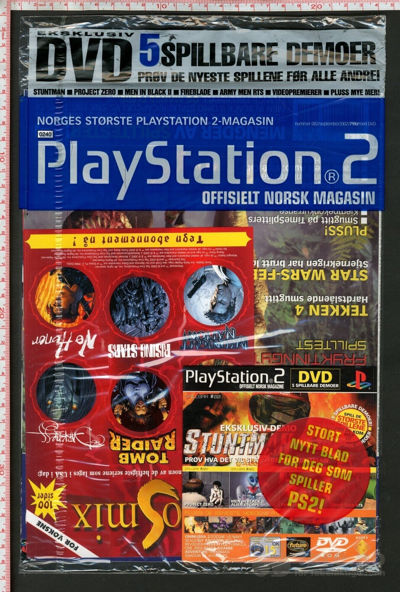 Playstation 2 nr 1-3 2002  & Playstation Magasin nr 5 2002, bilde 2