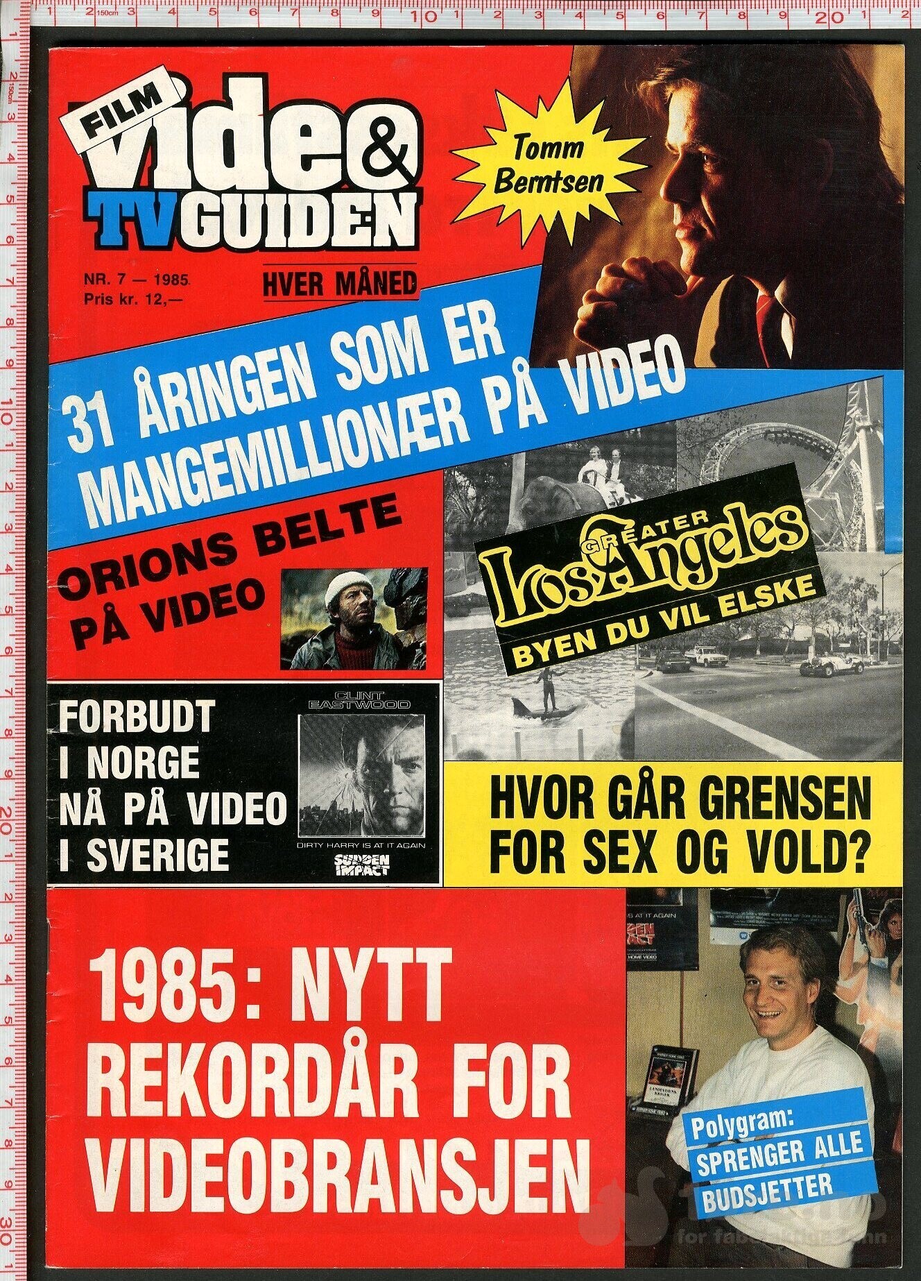 Film, video & tvguiden nr.7 - 1985