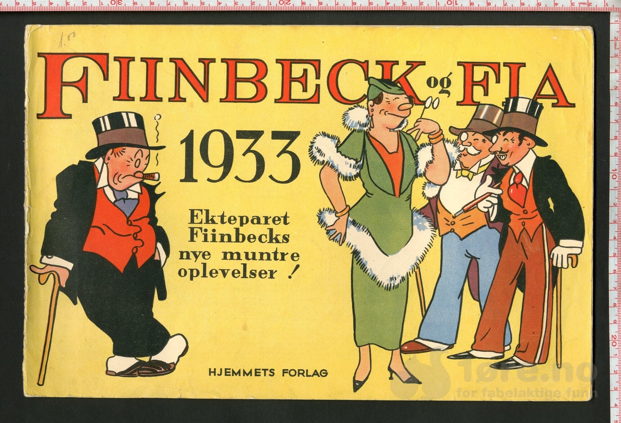 Fiinbeck og Fia 1933 Ekteparet Fiinbecks nye muntre oplevelser!