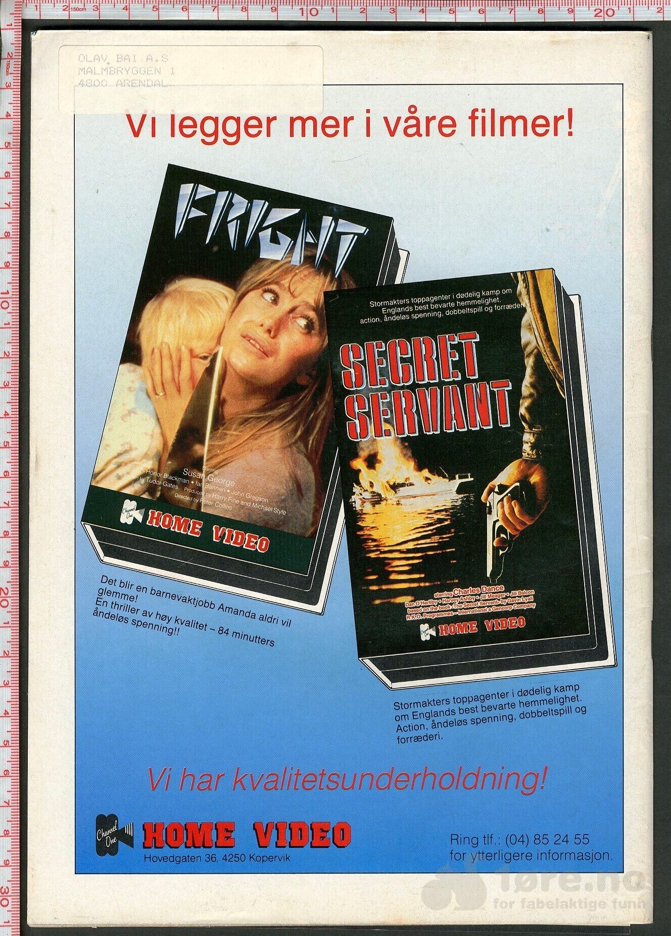 Film, video & tvguiden nr.7 - 1985, bilde 2