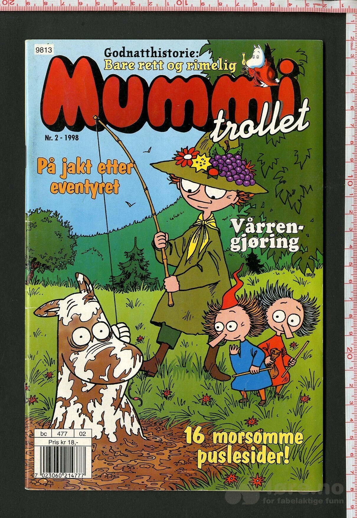 Mummi Trollet 1996 nr. 10; 1997 nr. 6, 8, 12; 1998 nr. 1, 2, 3, 6, 7, 8, 9, 12, bilde 12