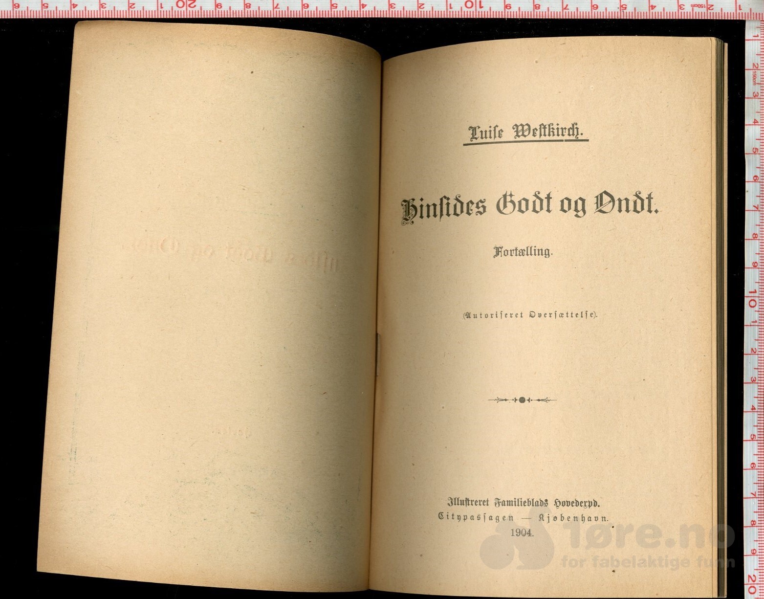 Westkirch, Luise  -  Hinsides Godt og Ondt  ( 1904), bilde 2