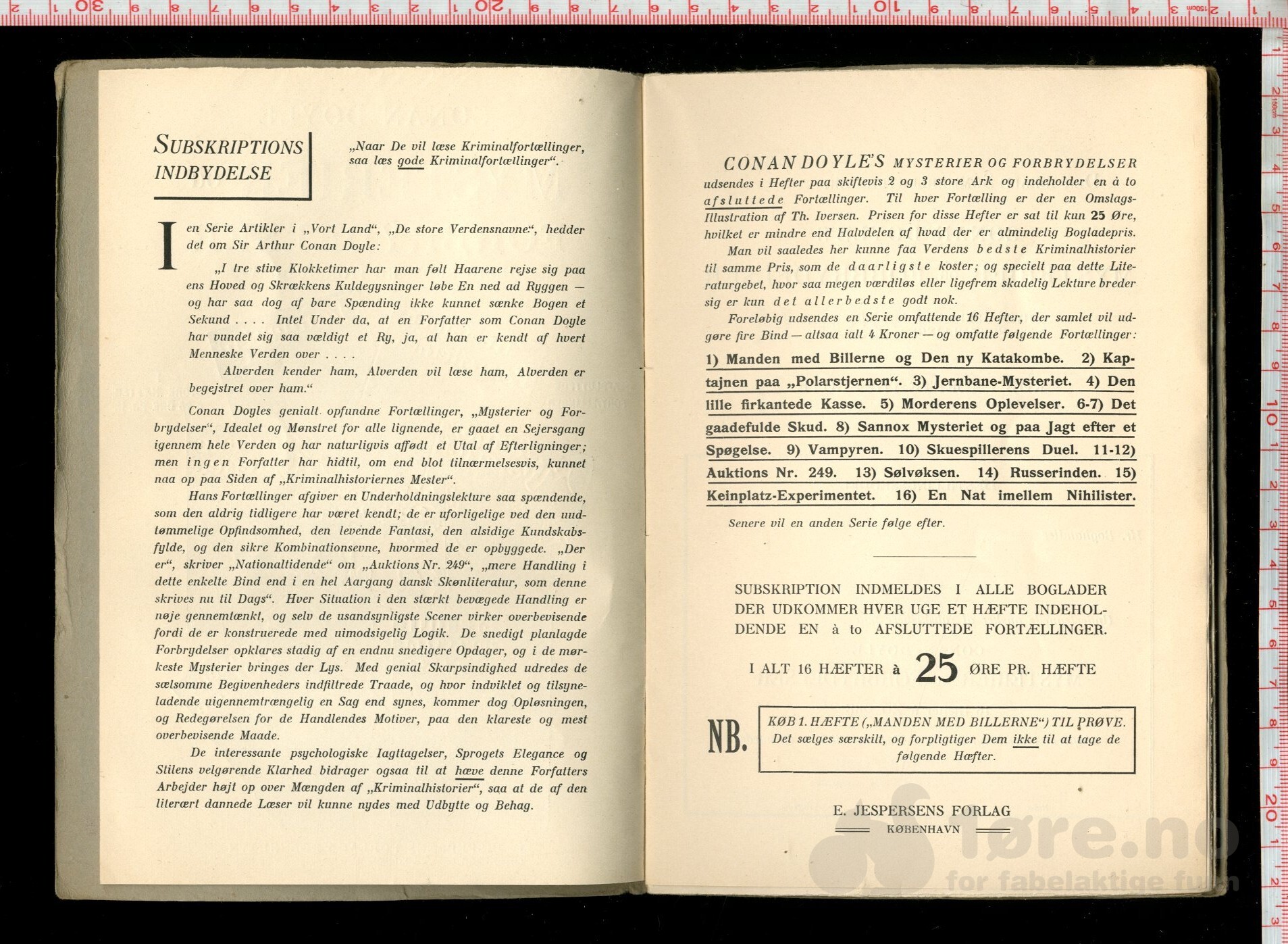 Doyle, Conan - Mysterier og Forbrydelser (1910), bilde 4