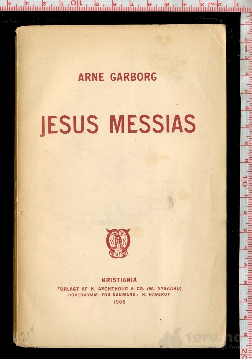 Garborg, Arne - Jesus Messias (1906)