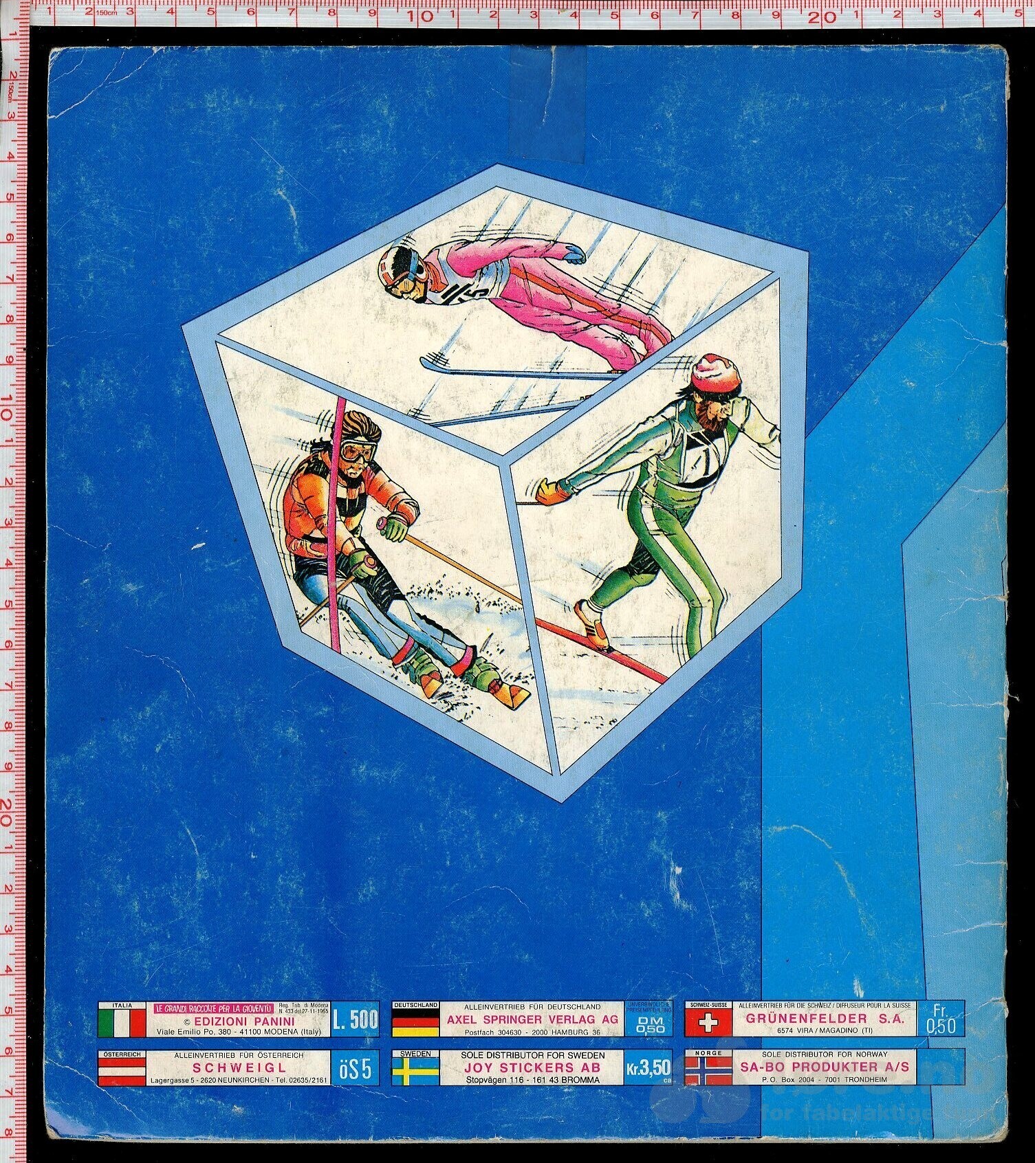 Ski 87 klistremerke samlebok, bilde 2