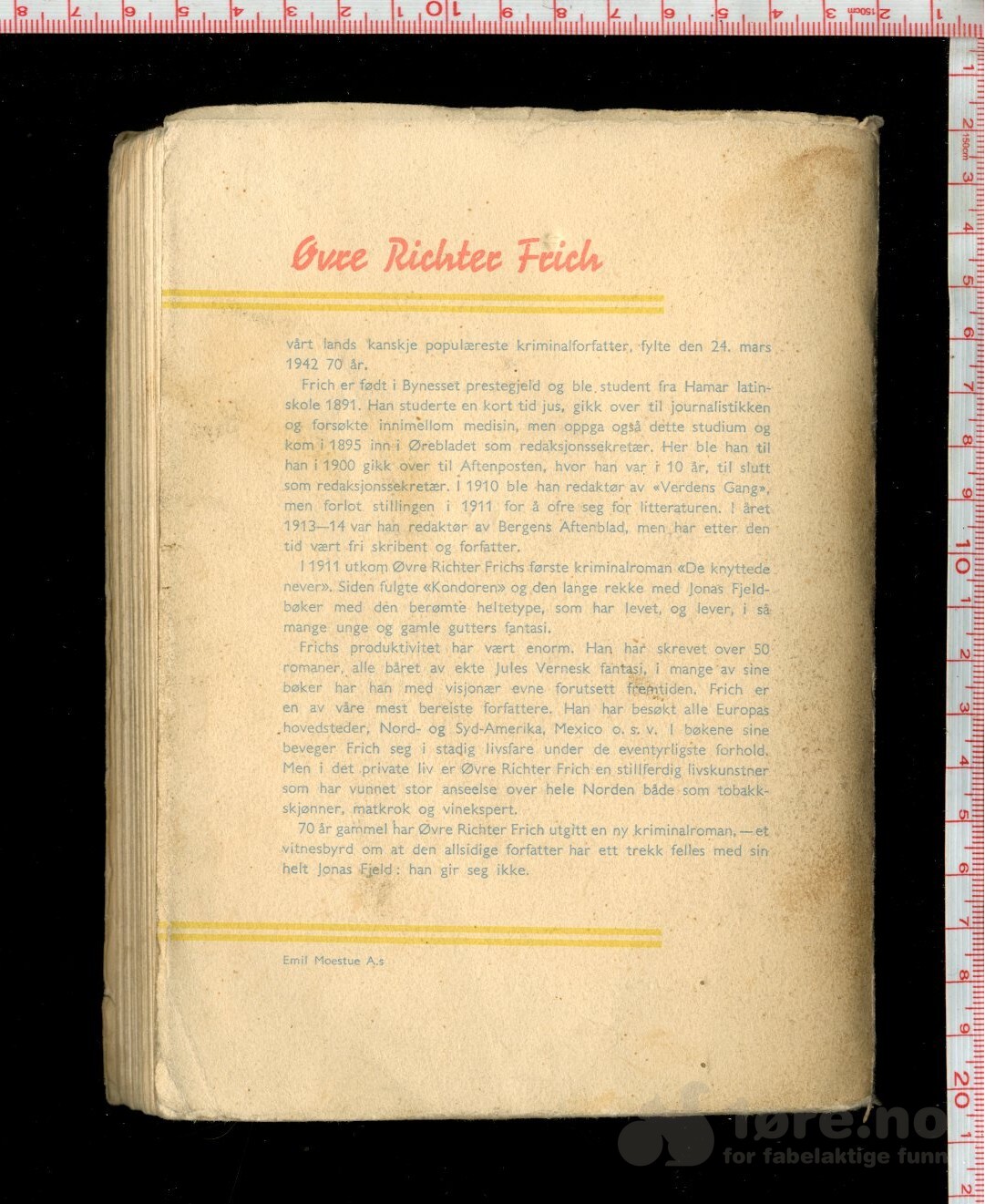 Frich, Øvre Richter - To mann på flåte (1942), bilde 3
