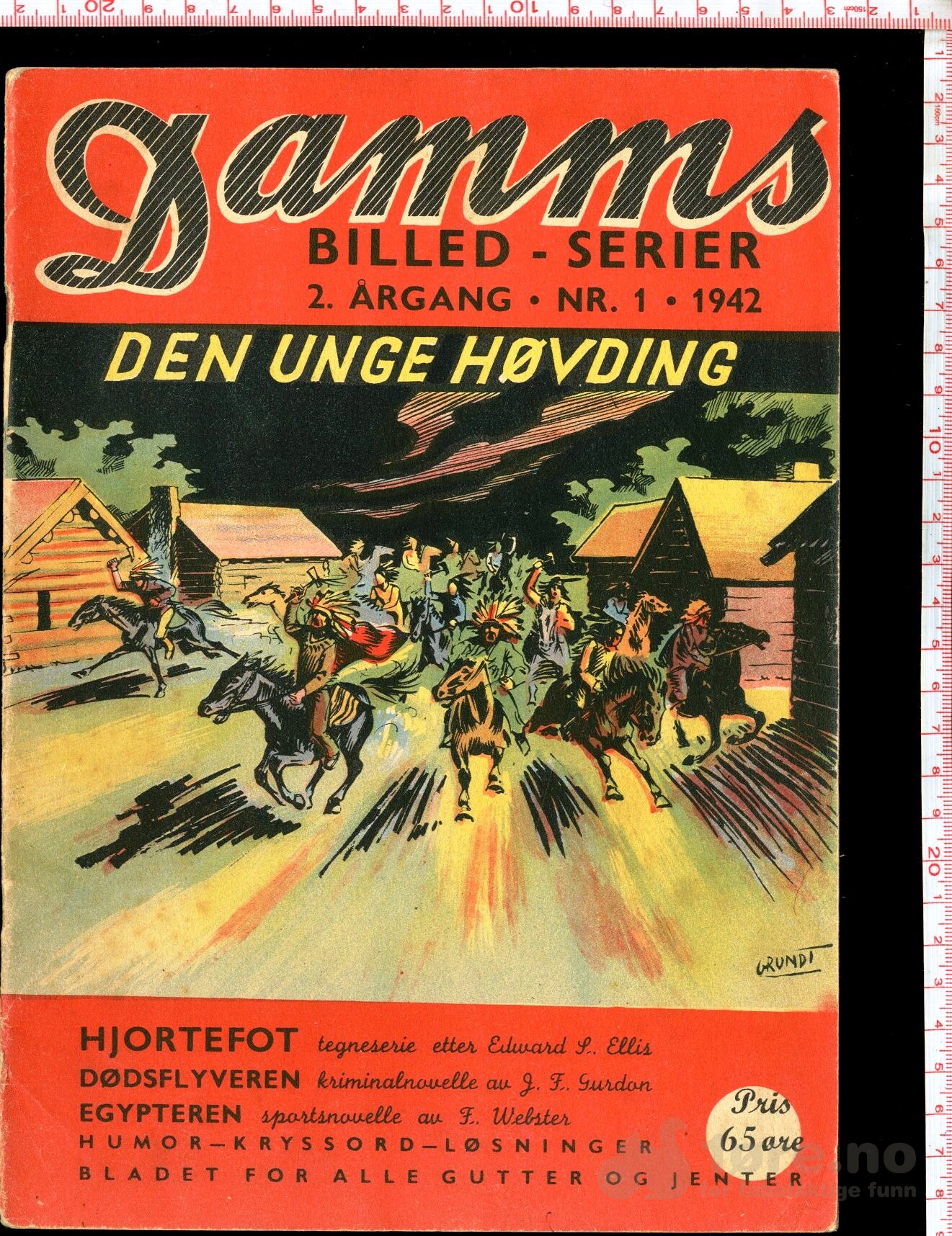 Damms Billed serier 1942 Nr.1