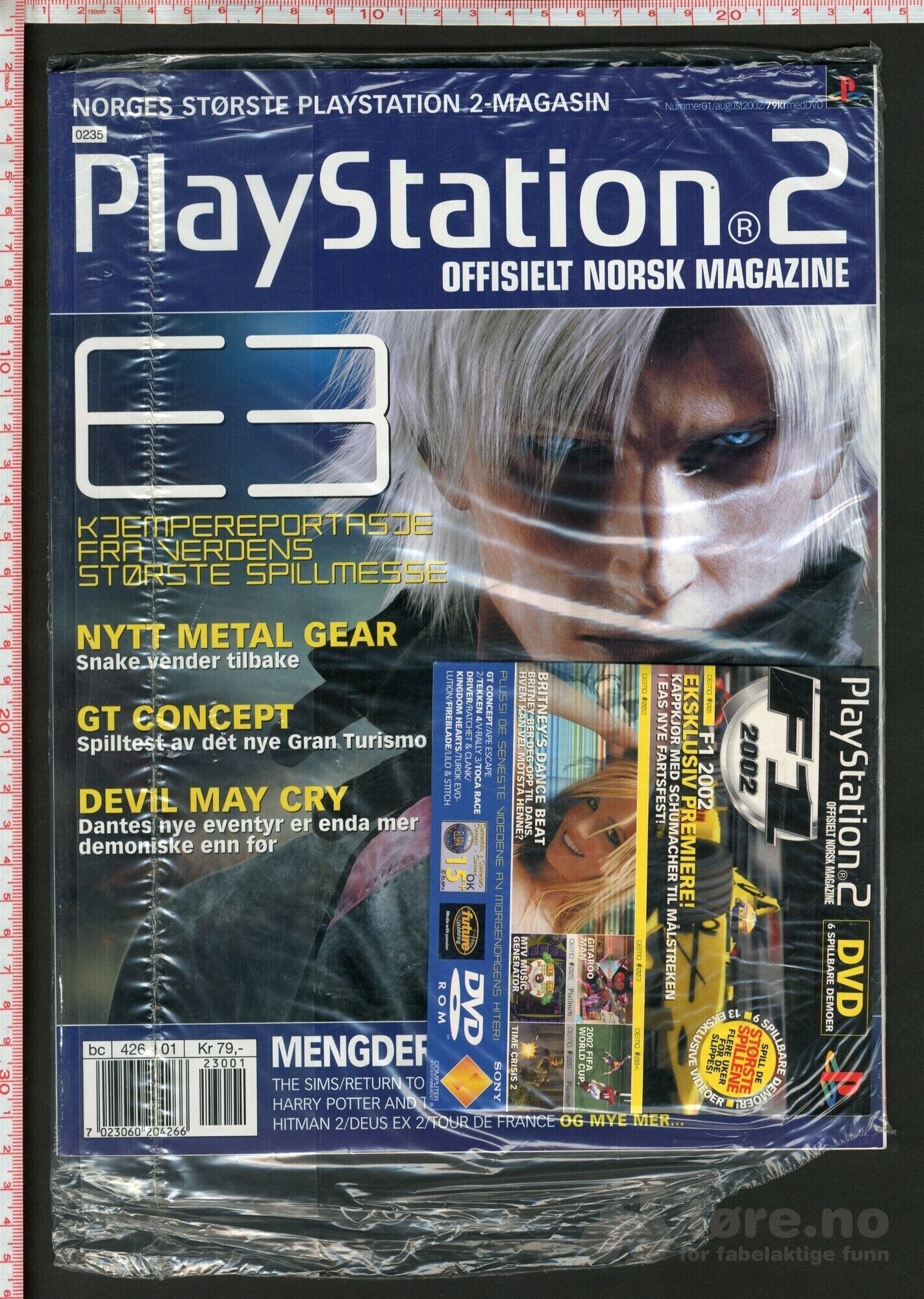 Playstation 2 nr 1-3 2002  & Playstation Magasin nr 5 2002