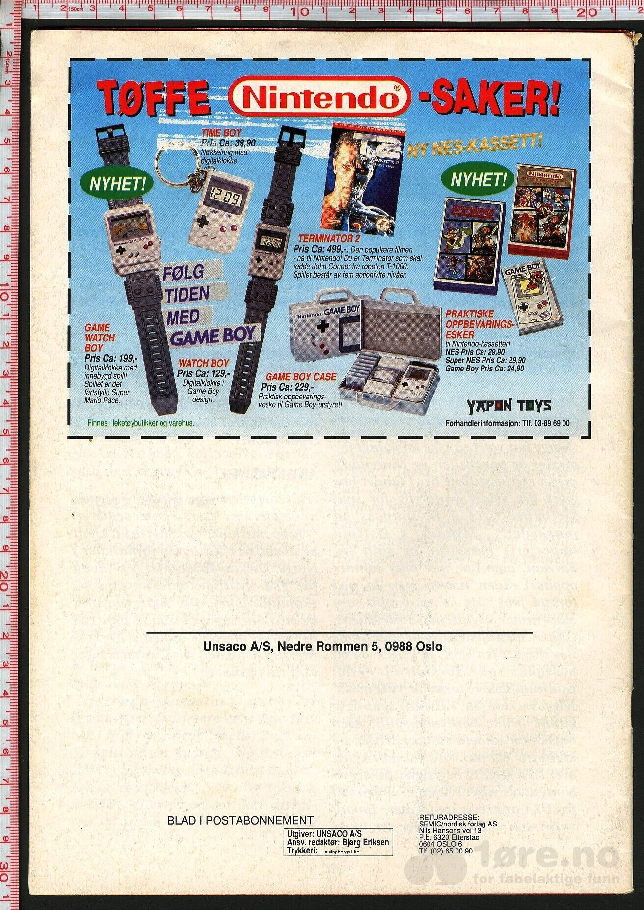 Club Nintendo nr.1 - 1993, bilde 2