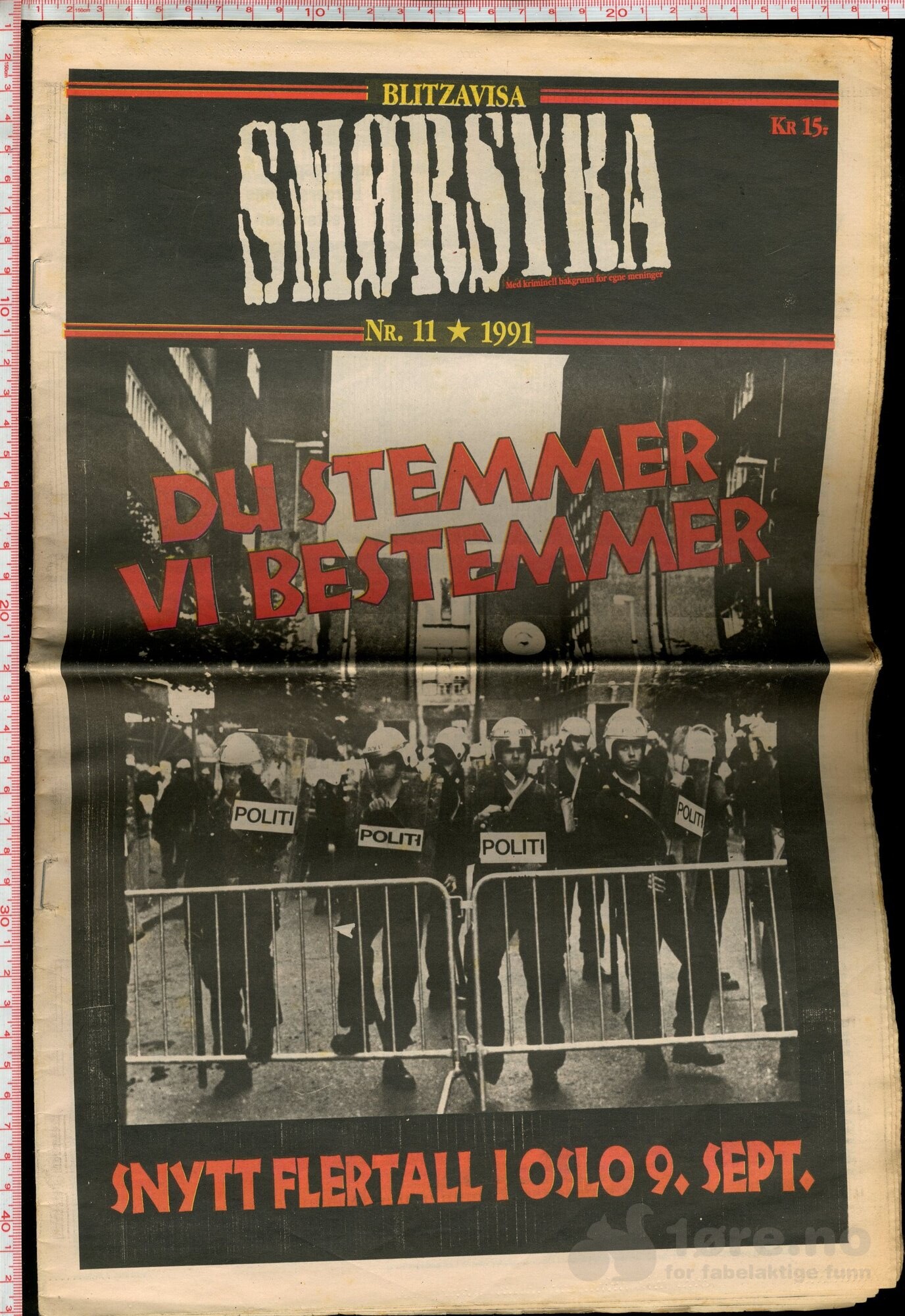 Blitzavisa Smørsyra 1990-91 nr 10-11