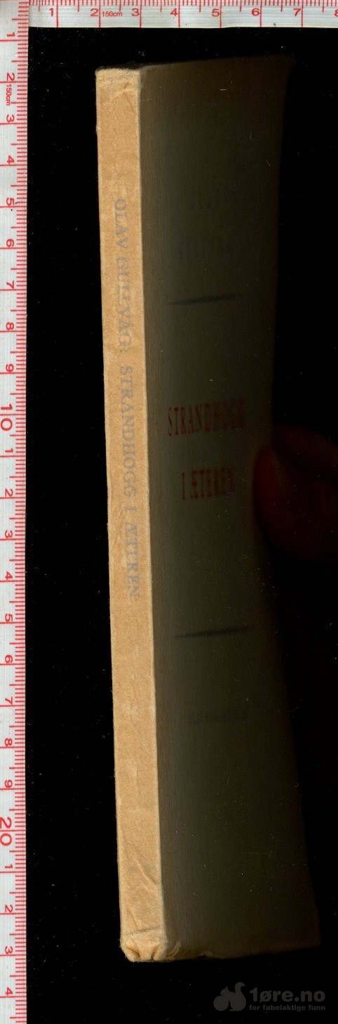 Gullvåg, Olav - Strandhogg i æteren (1949) m/dedikasjon, bilde 3