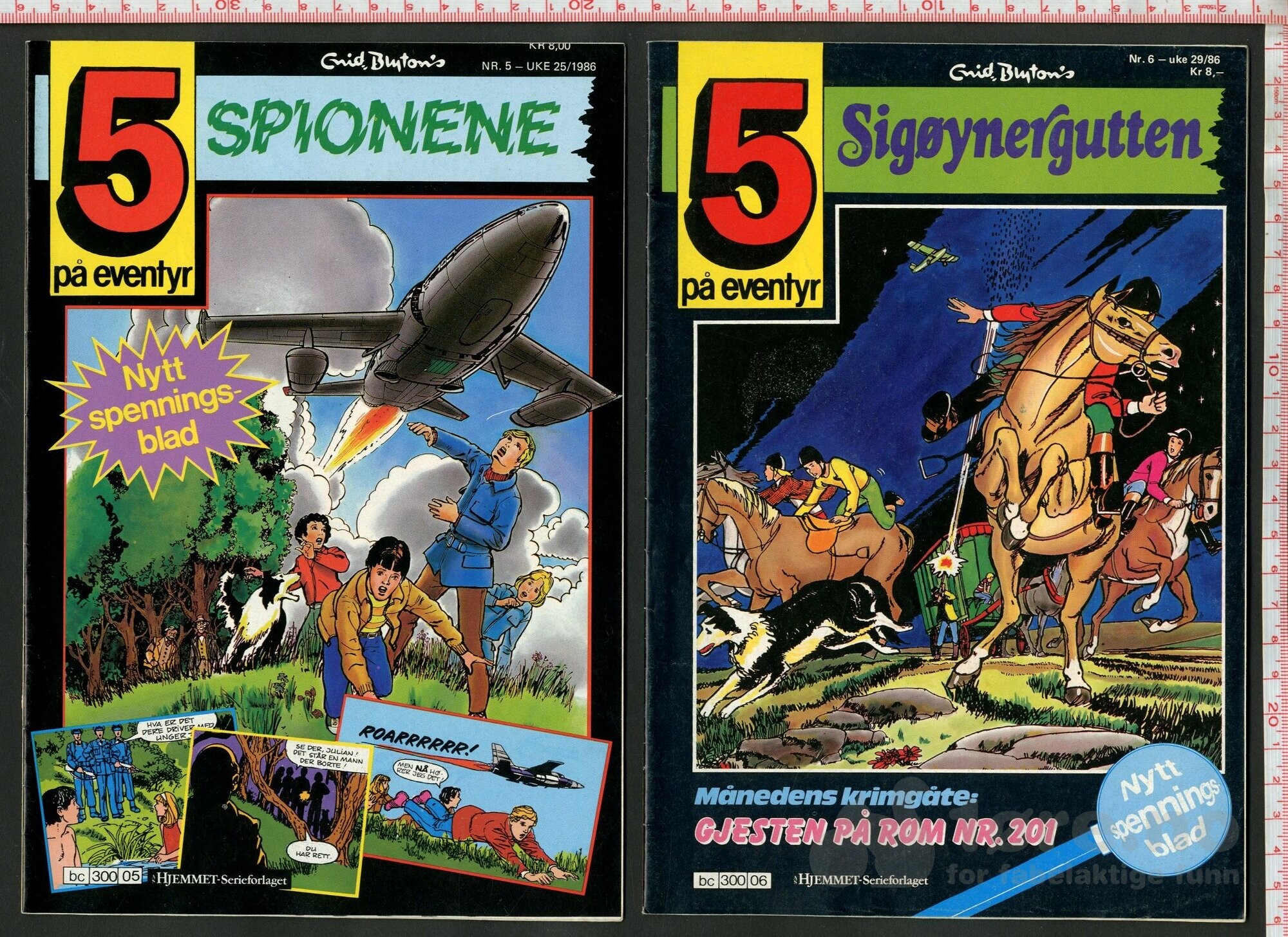 5 på eventyr 1986-1987, bilde 3