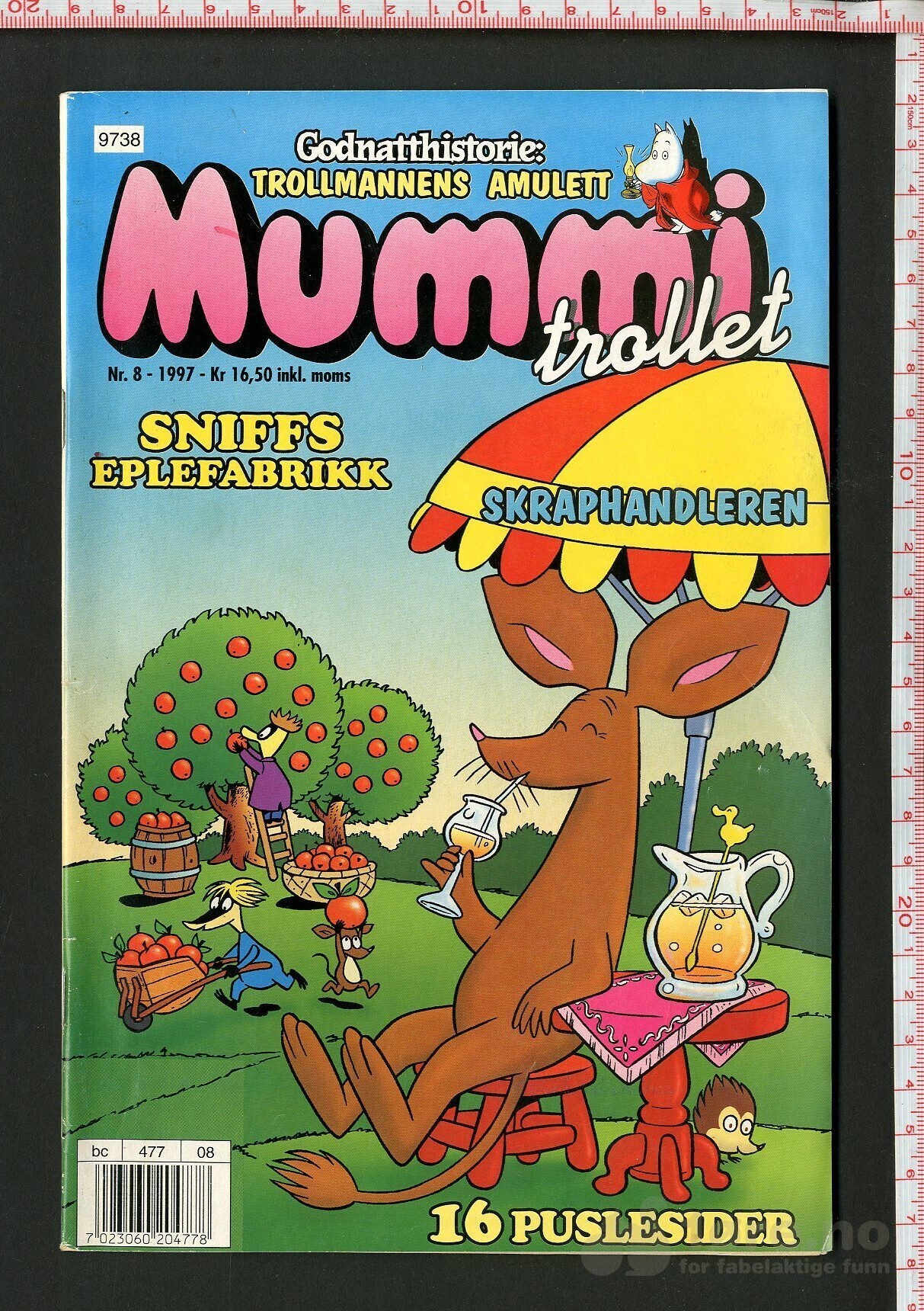 Mummi Trollet 1996 nr. 10; 1997 nr. 6, 8, 12; 1998 nr. 1, 2, 3, 6, 7, 8, 9, 12, bilde 5