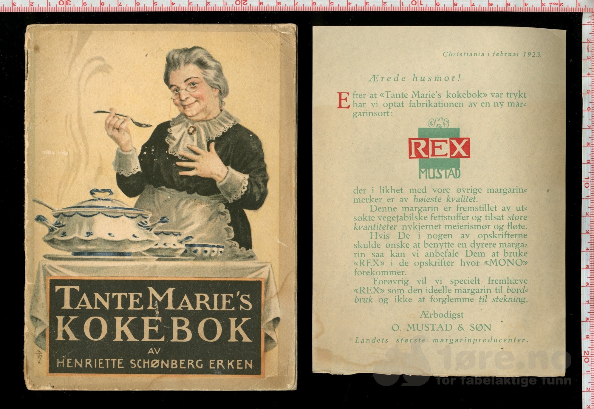 Erke, Henriette Schønberg - Tante Marie's Kokebok (1922)