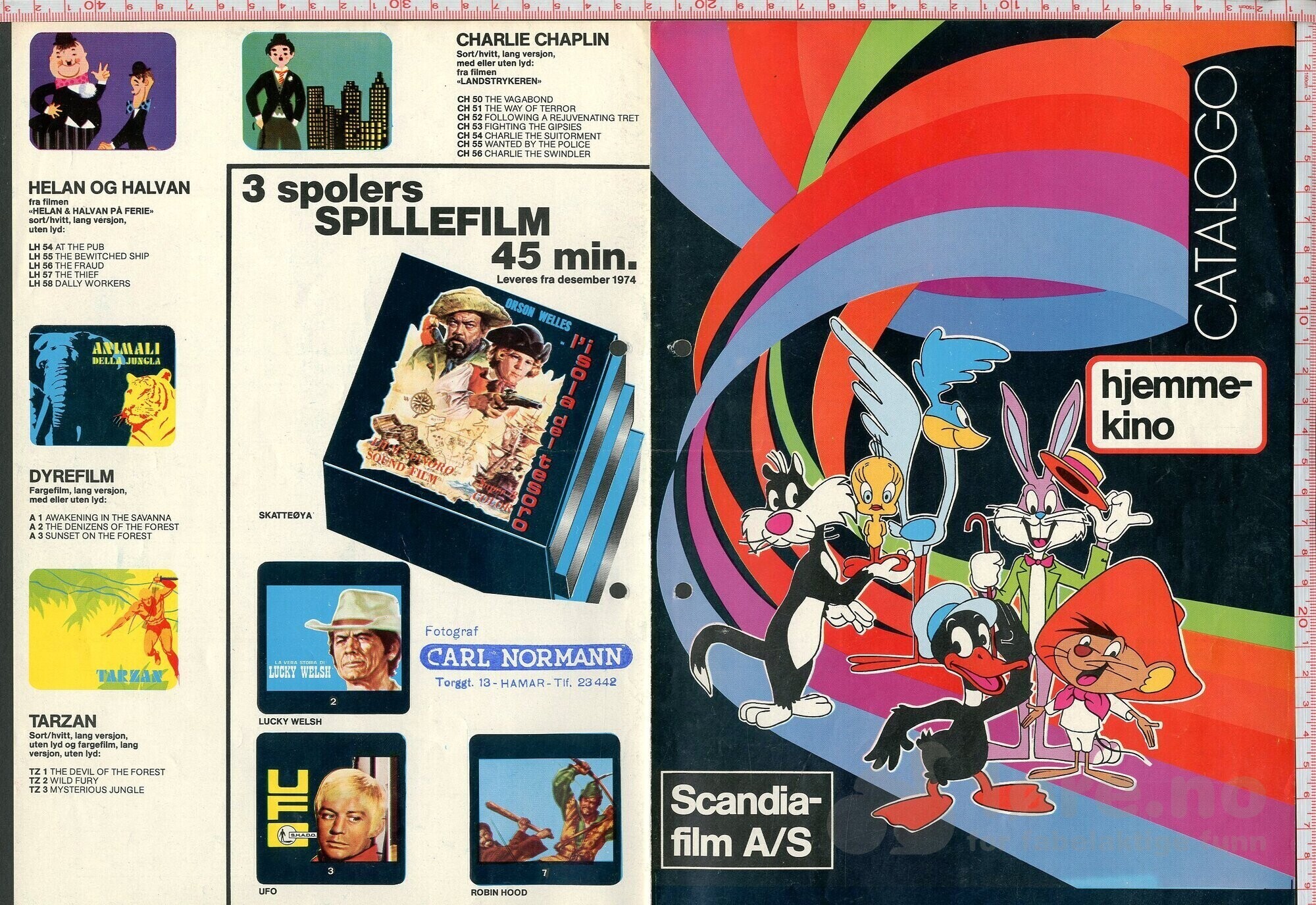 Catalogo hjemmekino scandiafilm A/S