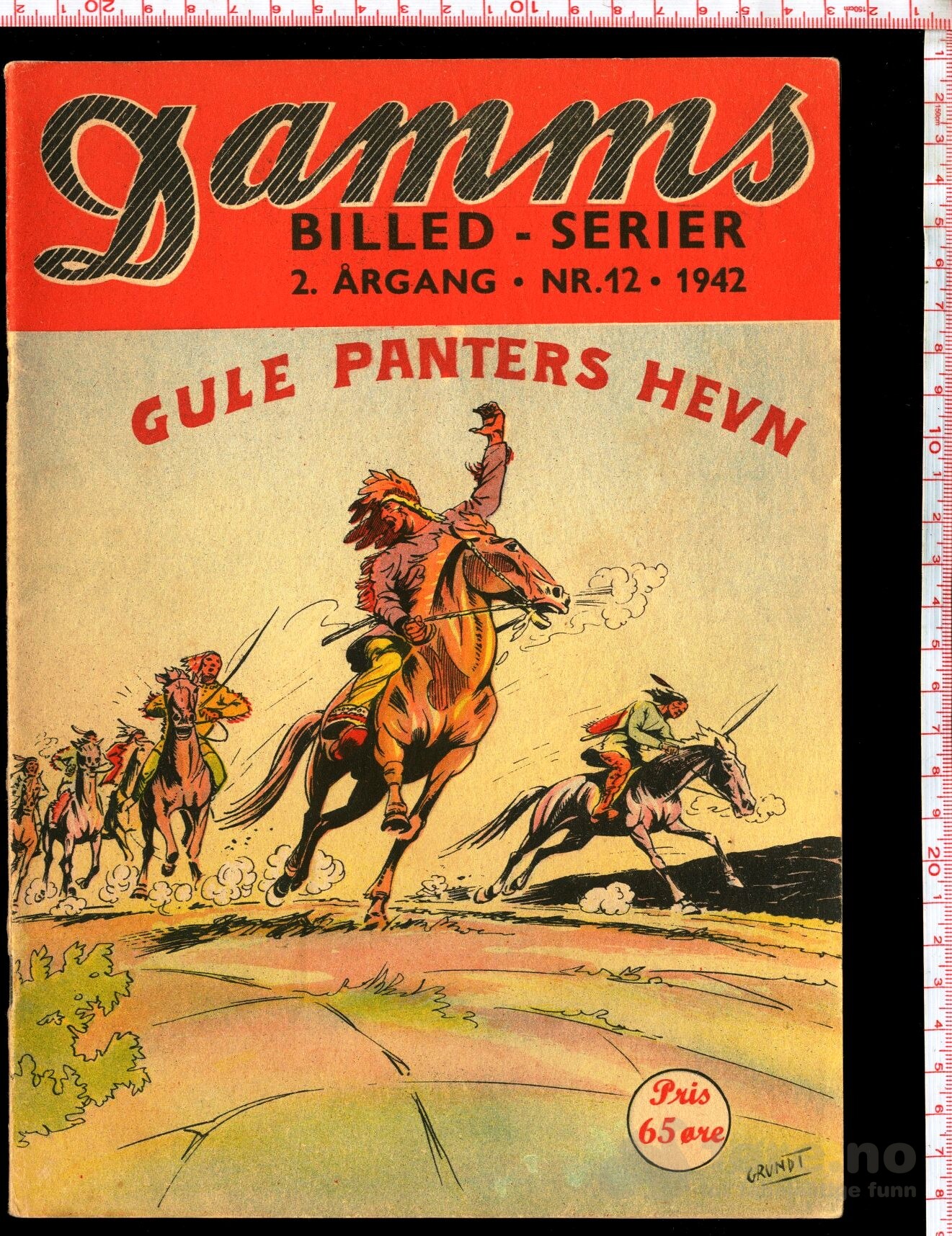 Damms Billed serier 1942 Nr.12