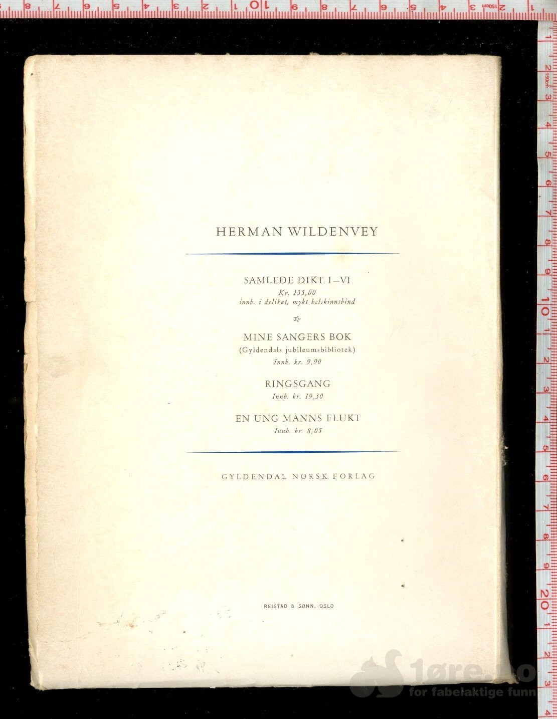 Wildenvey, Herman - Soluret (1956), bilde 3
