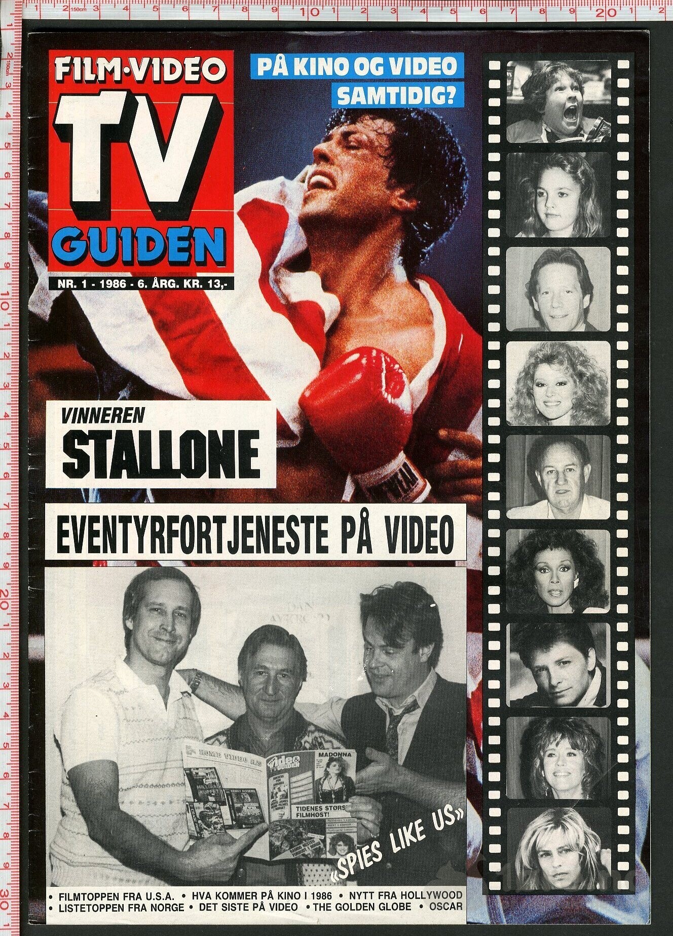 Film, video & tvguiden nr.1 - 1986