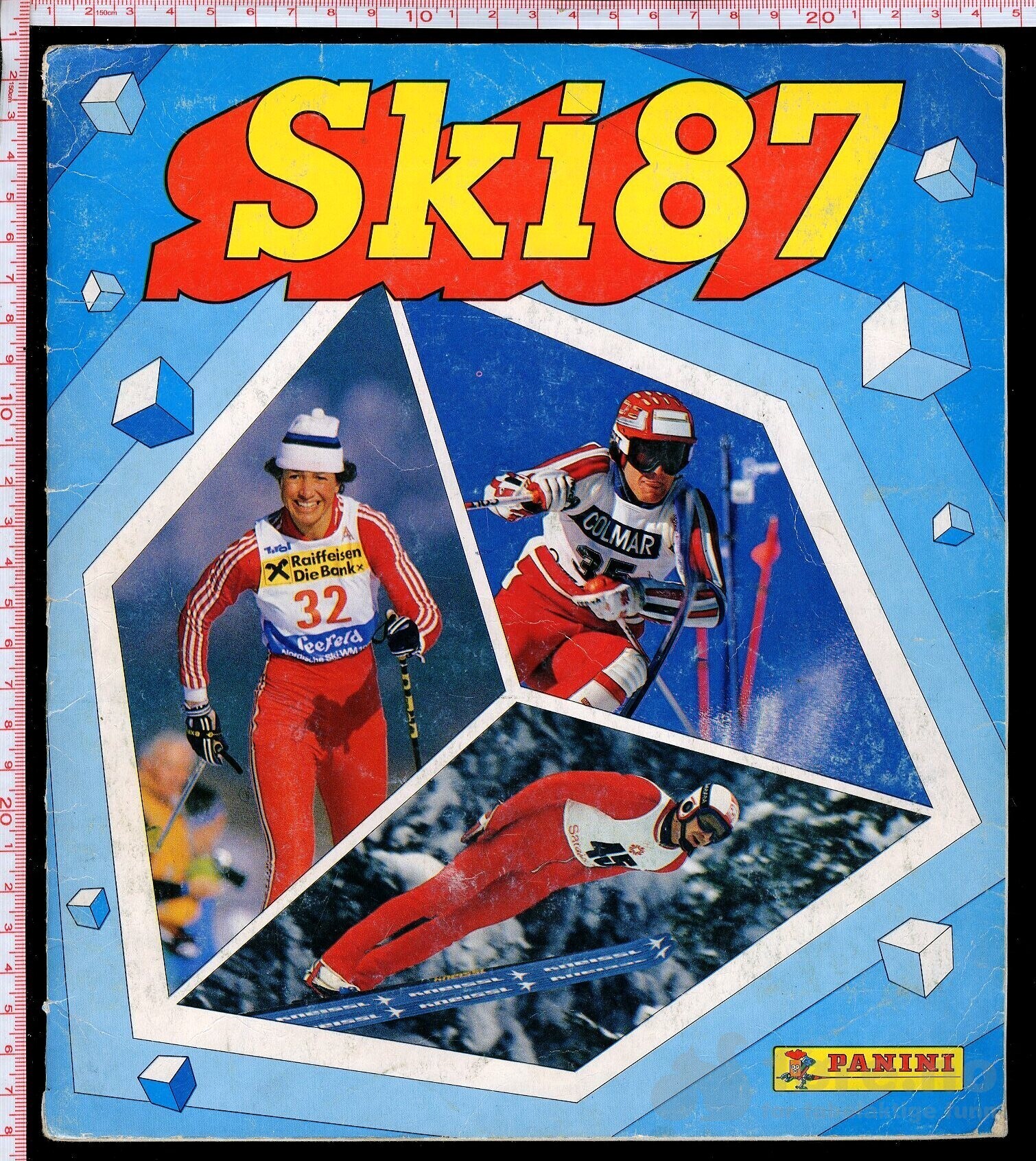 Ski 87 klistremerke samlebok