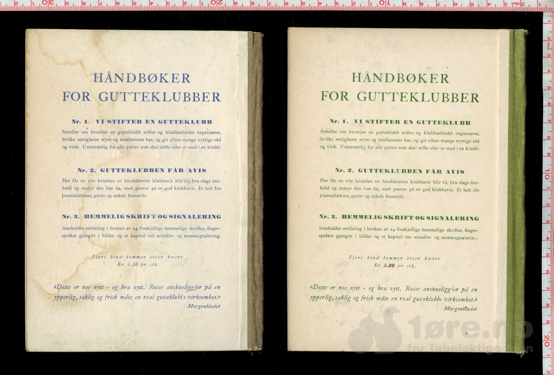 Rosse, Norman - Håndbok for gutteklubber 1945 nr 1-2, bilde 2