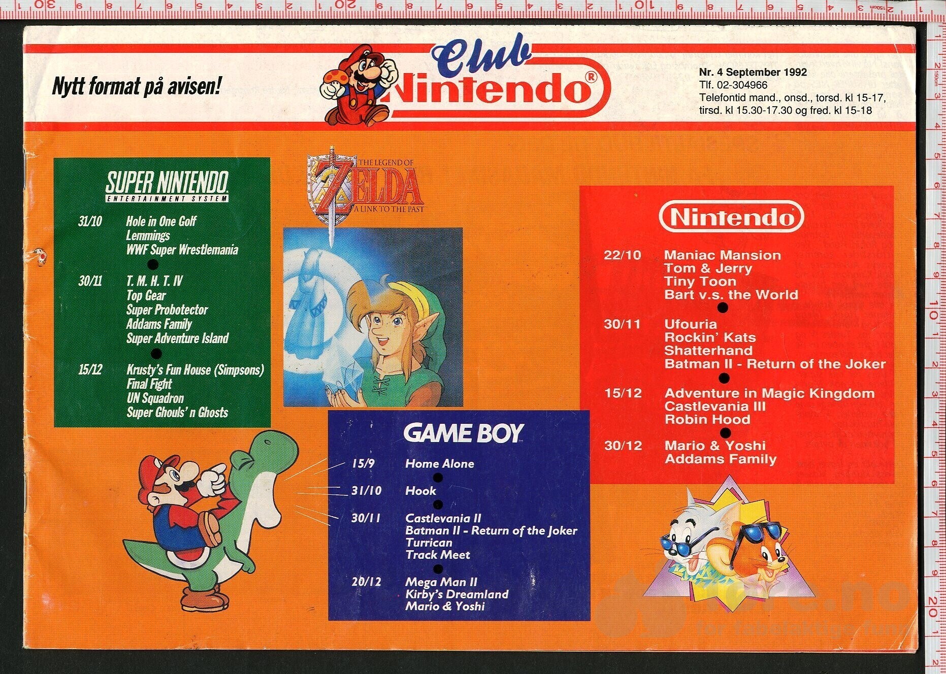 Club Nintendo nr.4 - 1992