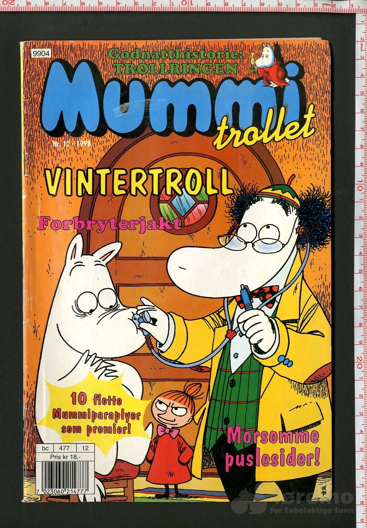 Mummi Trollet 1996 nr. 10; 1997 nr. 6, 8, 12; 1998 nr. 1, 2, 3, 6, 7, 8, 9, 12, bilde 11