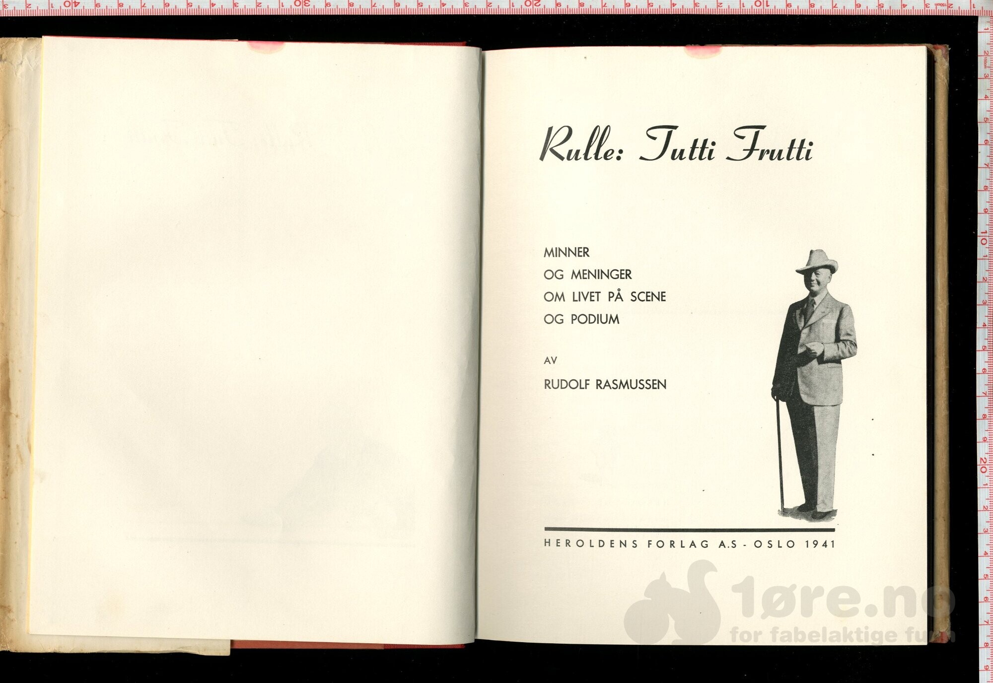 Rasmussen, Rudolf  -  Tutti Frutti  (1941) Forsiden ill. av Damsleth!, bilde 2