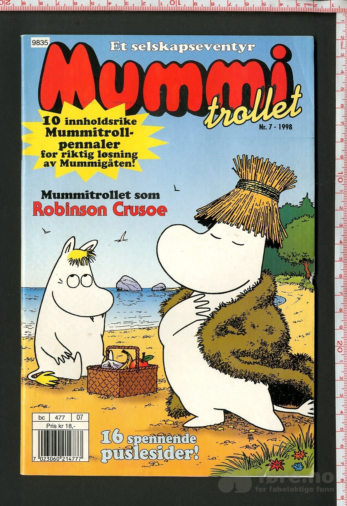 Mummi Trollet 1996 nr. 10; 1997 nr. 6, 8, 12; 1998 nr. 1, 2, 3, 6, 7, 8, 9, 12, bilde 3