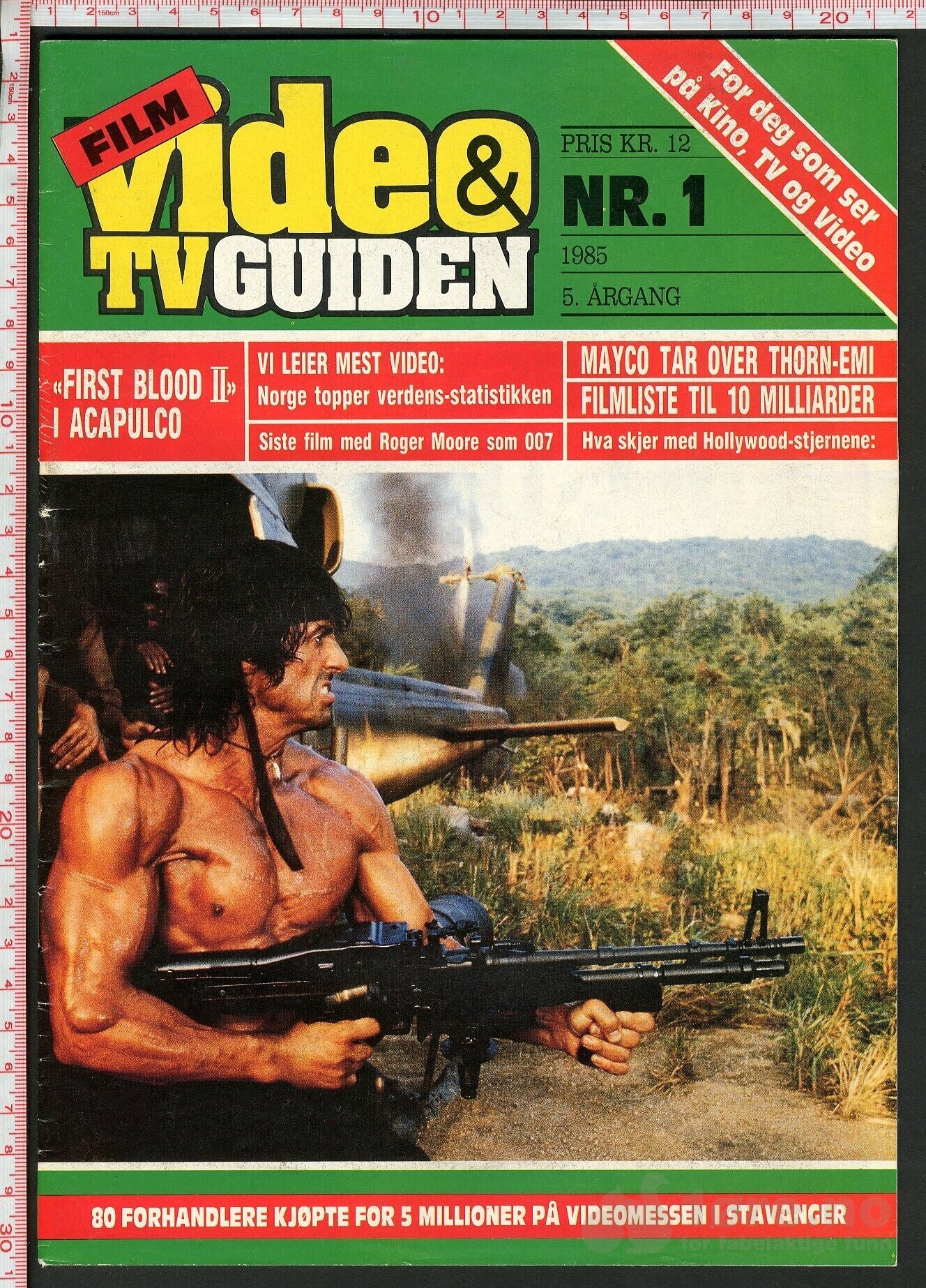 Film, video & tvguiden nr. 1 - 1985