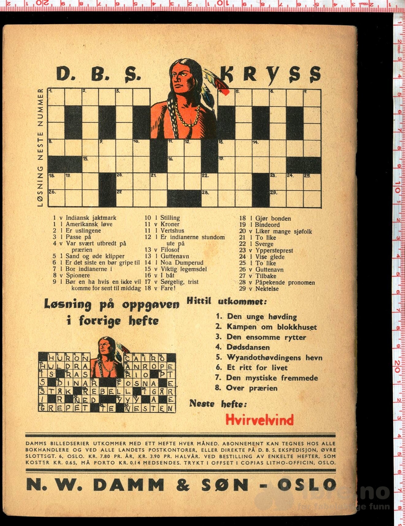 Damms Billed serier 1942 Nr.8, bilde 2