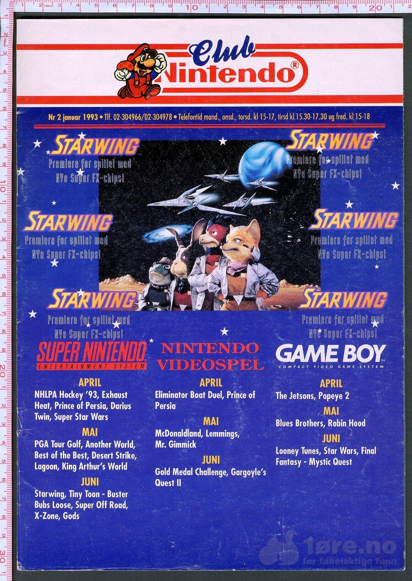 Club Nintendo nr.2 - 1993