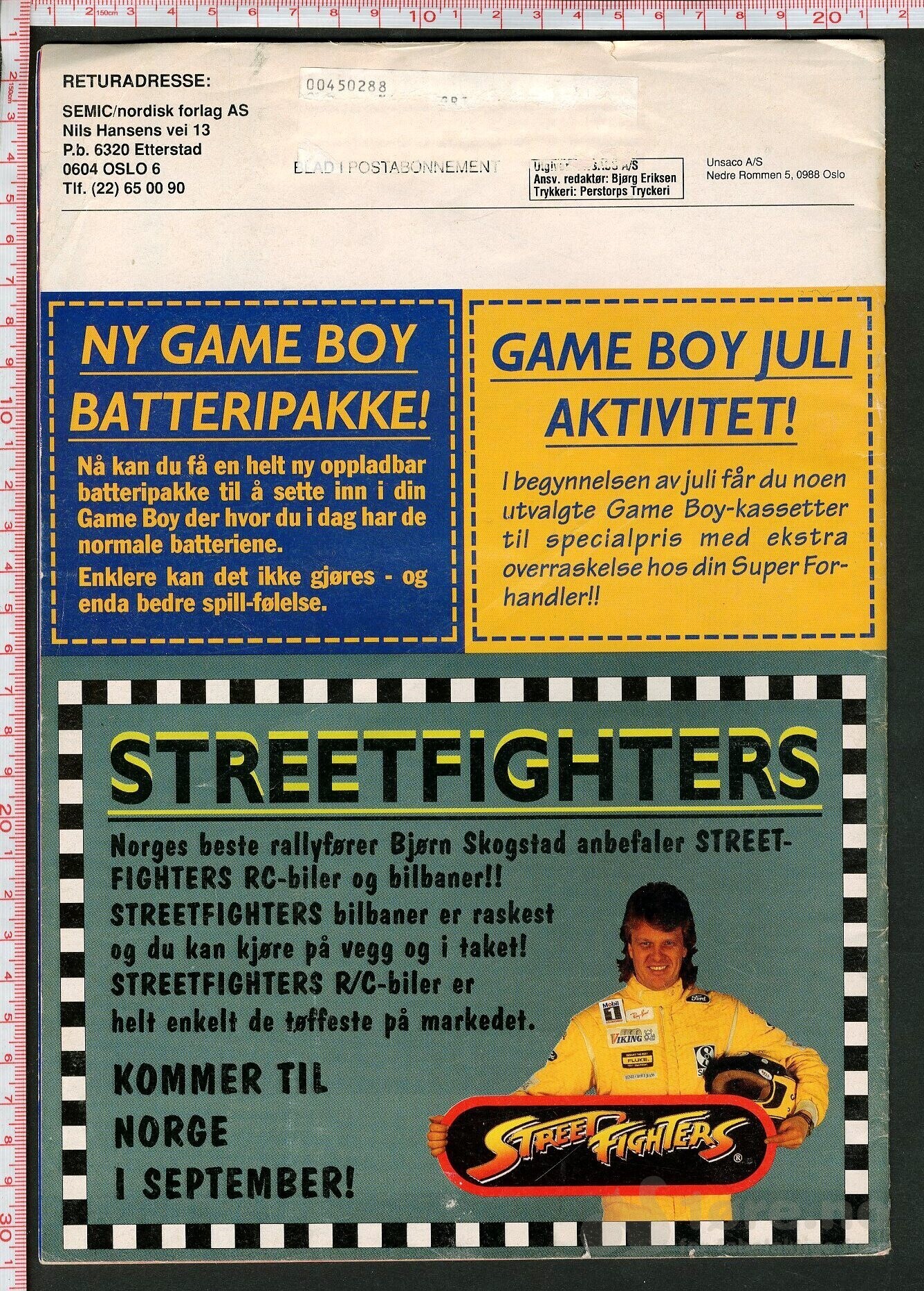 Club Nintendo nr.3 - 1993, bilde 2