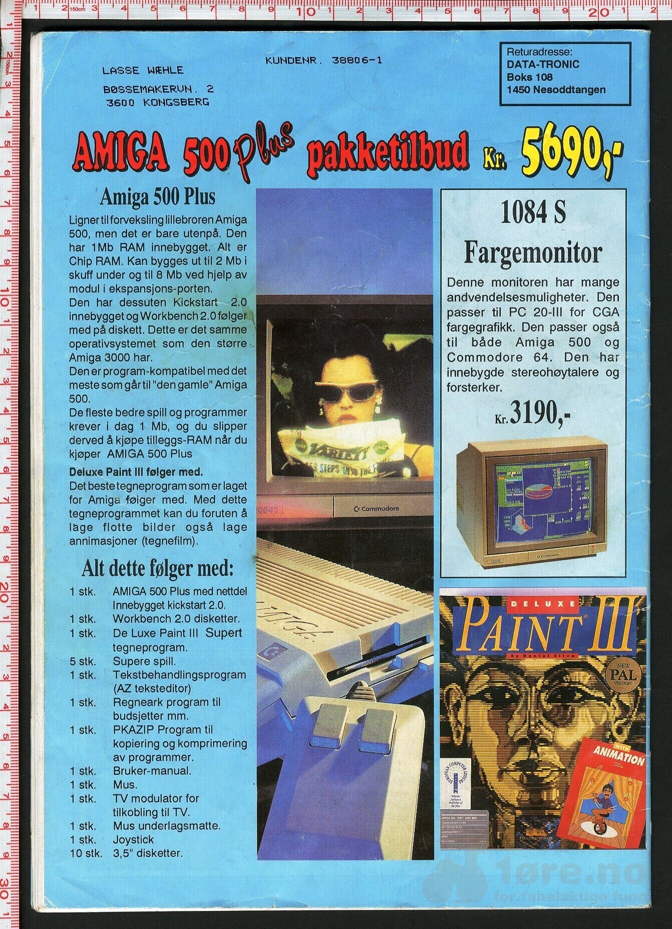 Den Norske Hjemmedataklubben nr.2 - 1992, bilde 2