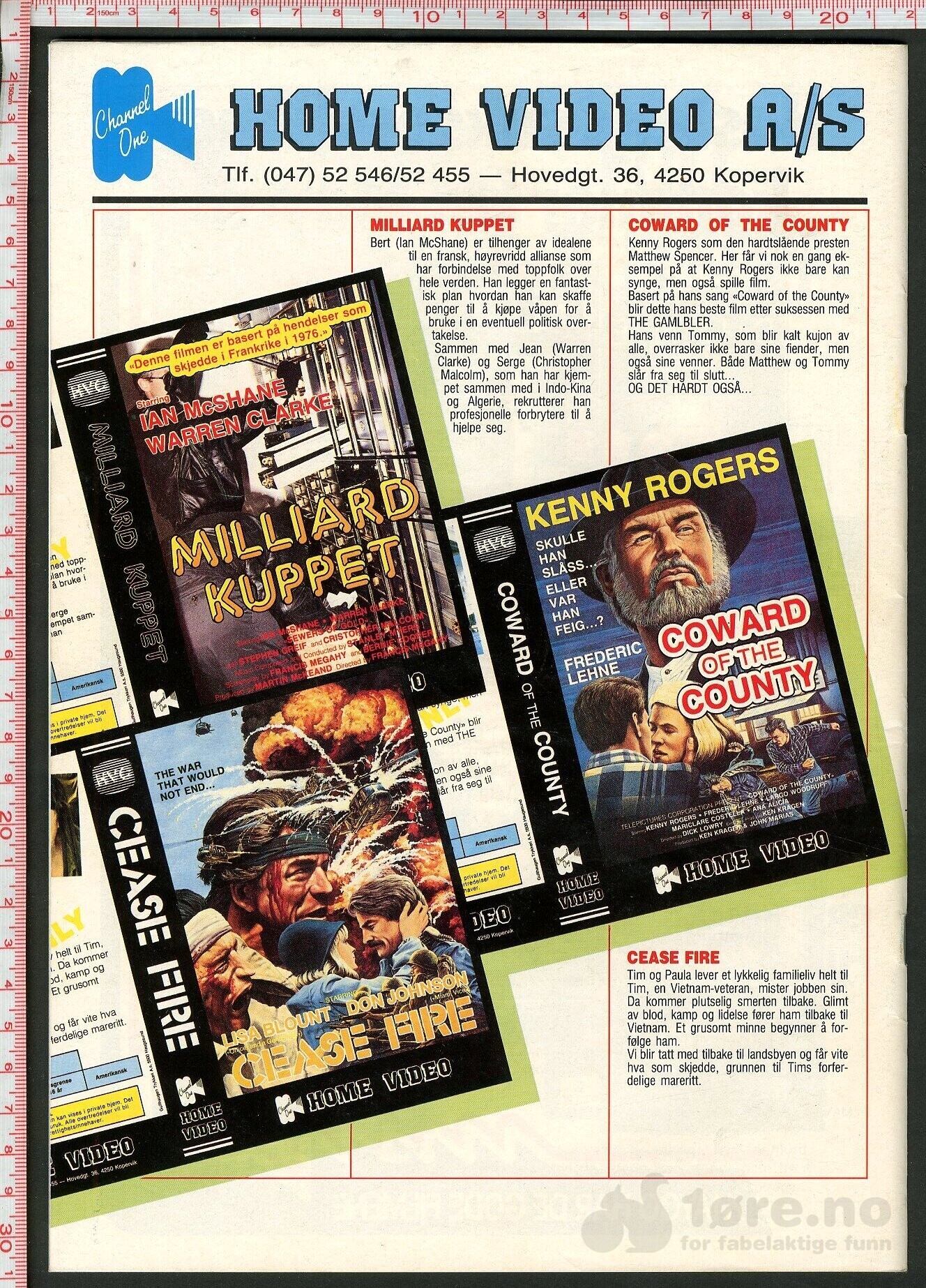 Film, video & tvguiden nr.5/6 - 1985, bilde 2