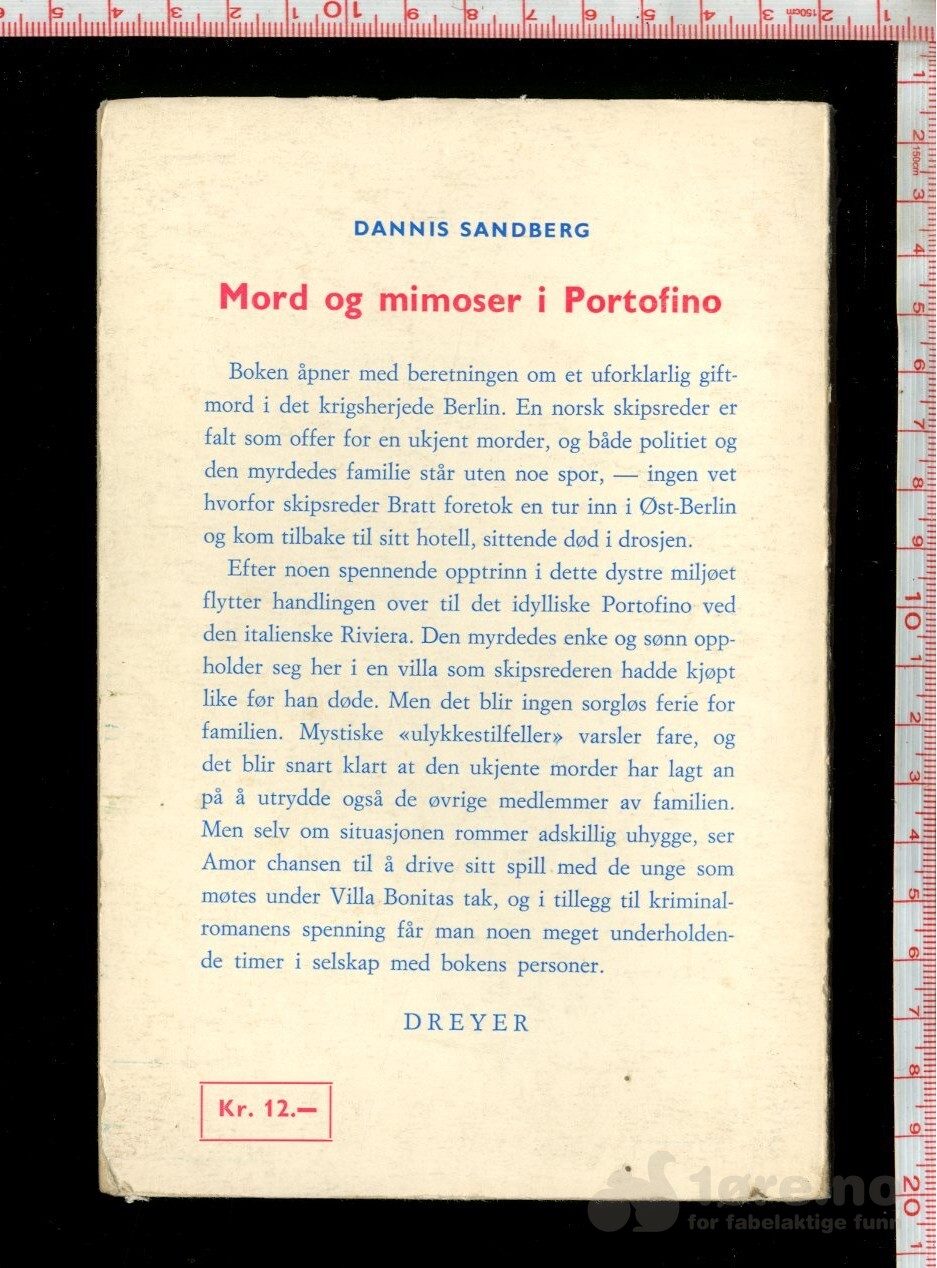 Sandberg, Dannis - Mord og mimoser i Portofino (1963), bilde 3