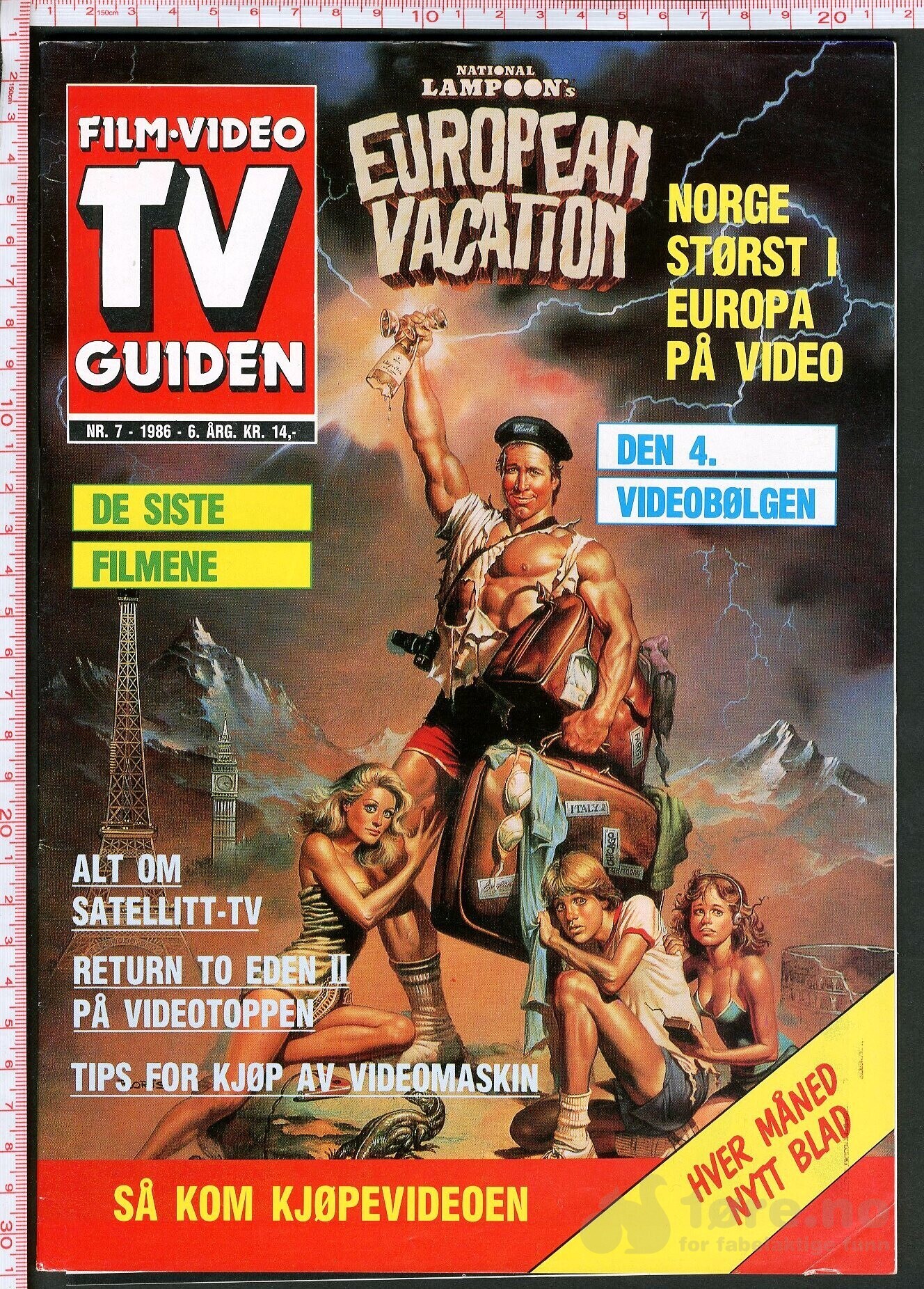 Film, video & tvguiden nr.7 - 1985