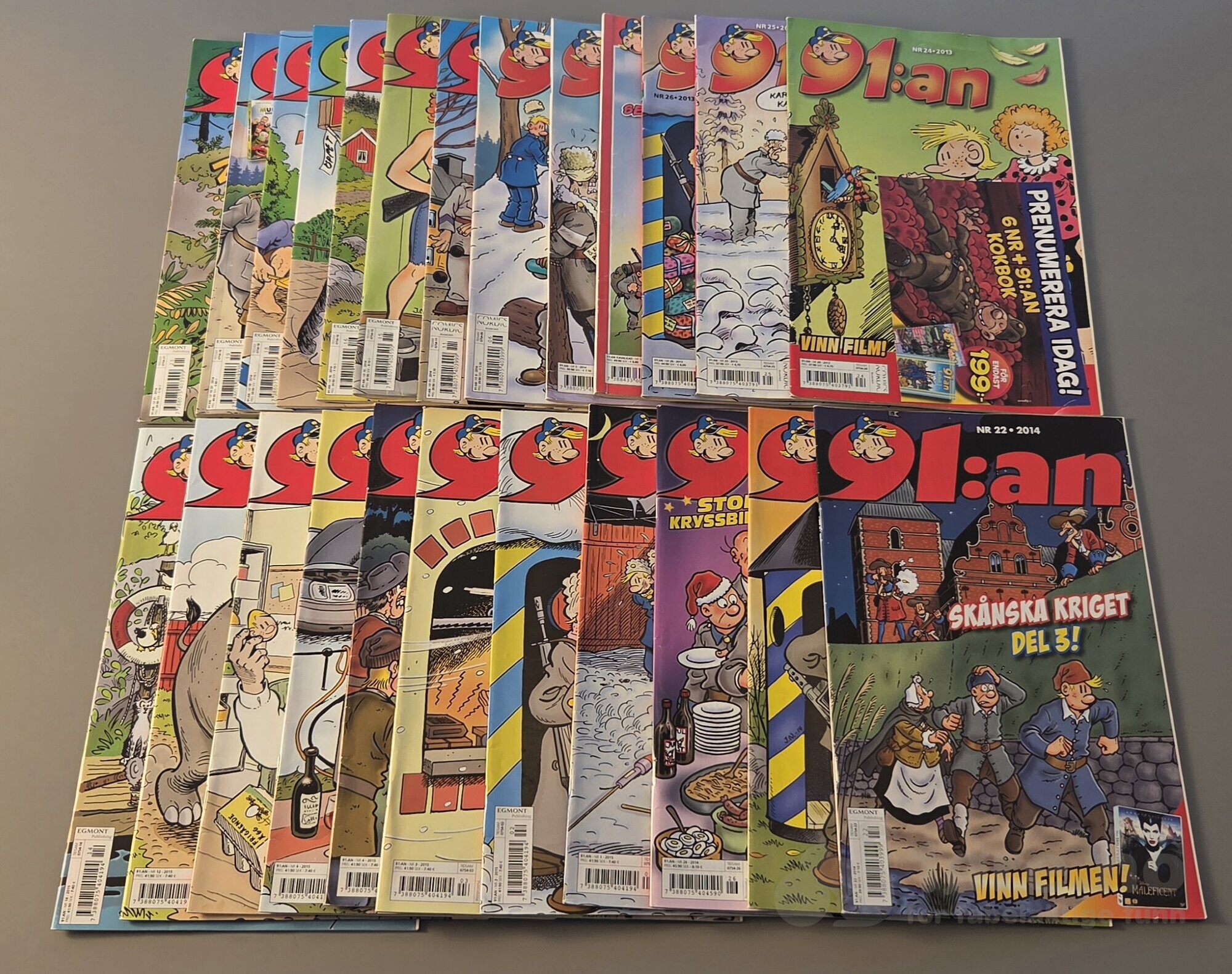 91:an  2013-2015 (Svenske)
