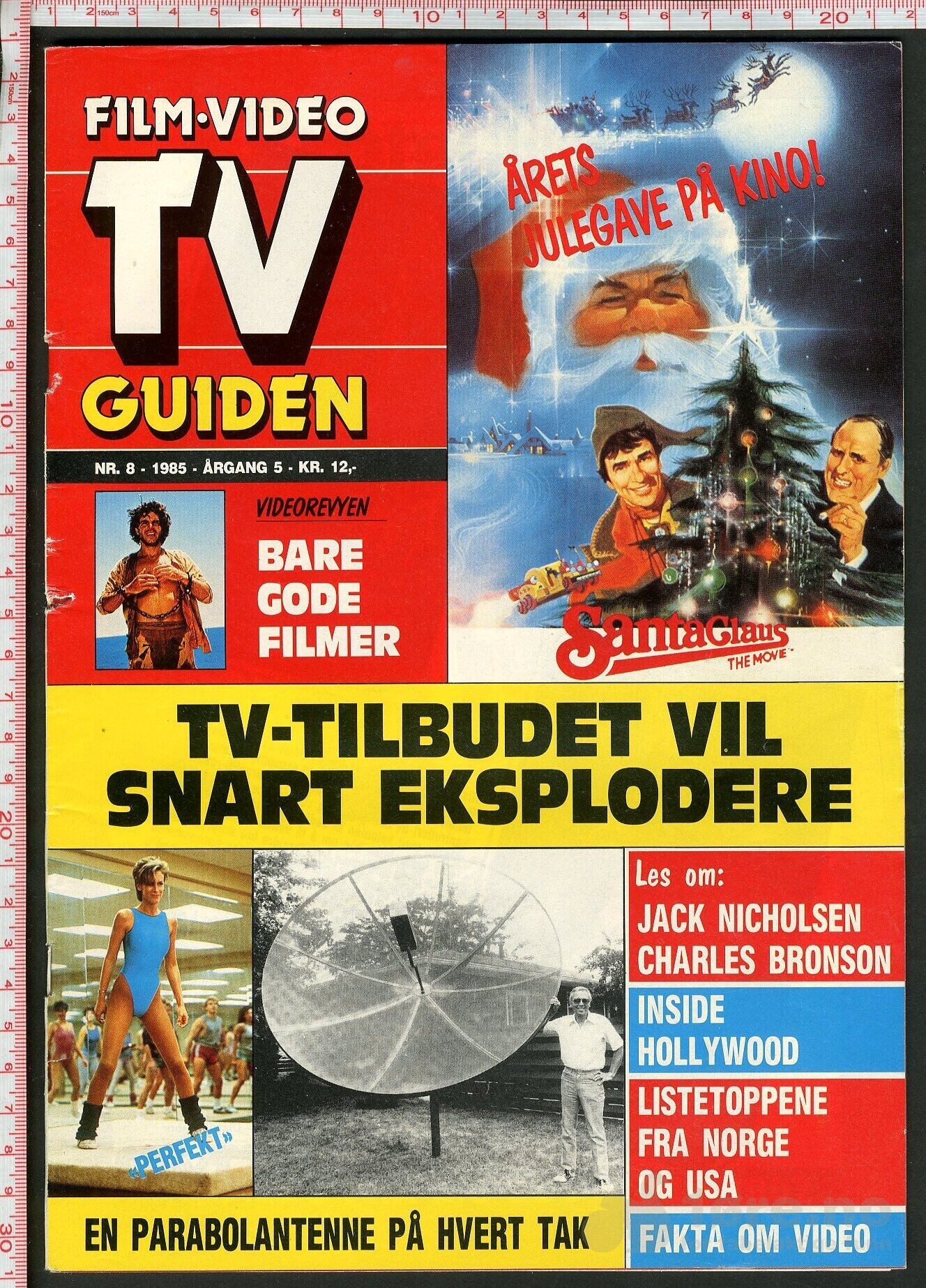 Film, video & tvguiden nr.8 - 1985