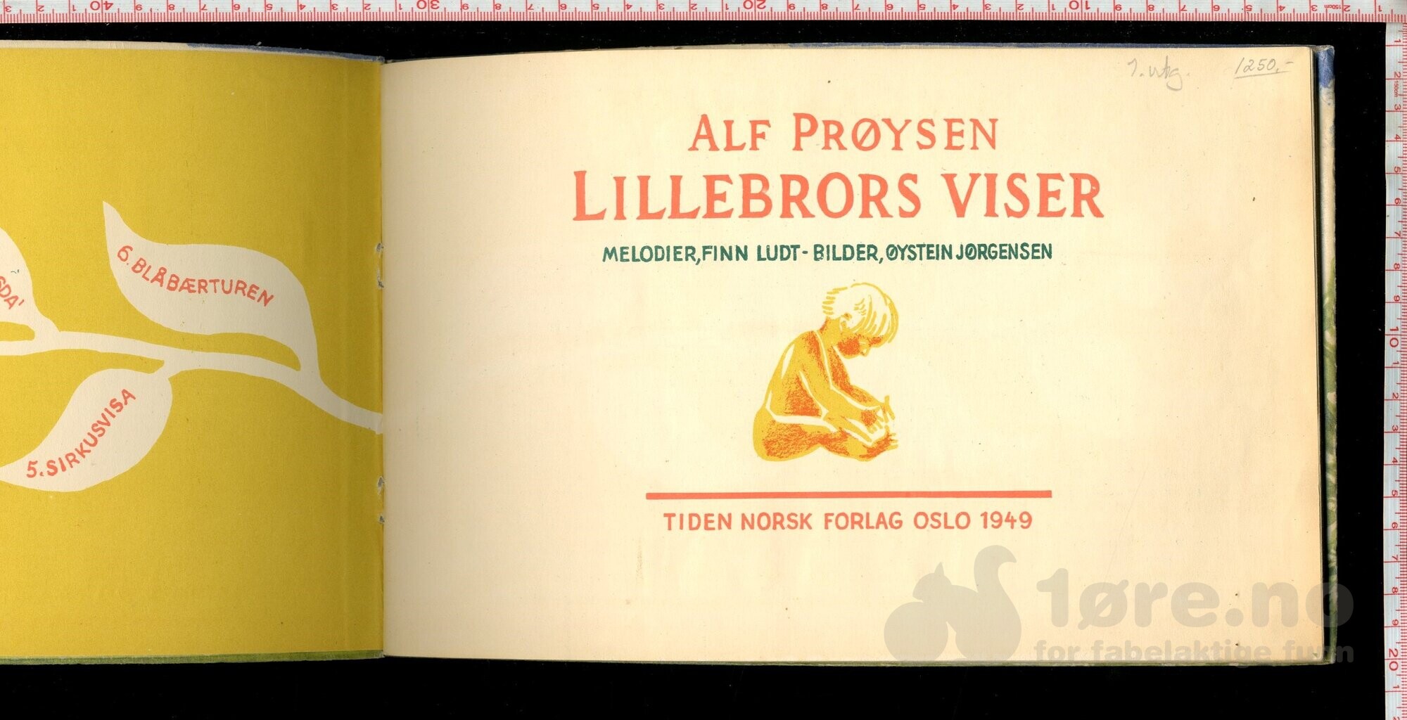 Prøysen, Alf  -  Lillebrors VIser  (1949)
