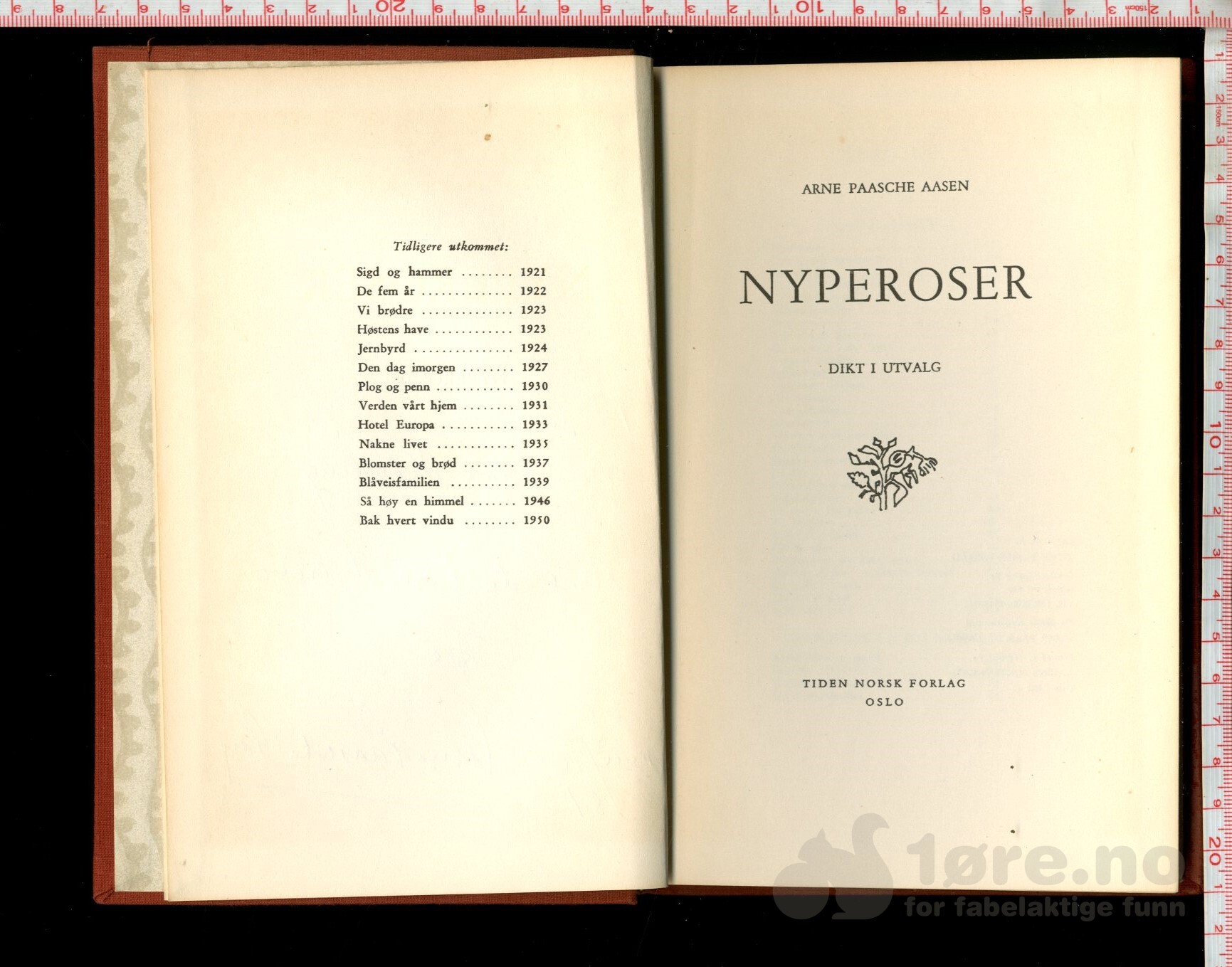 Aasen, Arne Paasche - Nyperoser (1951), bilde 3