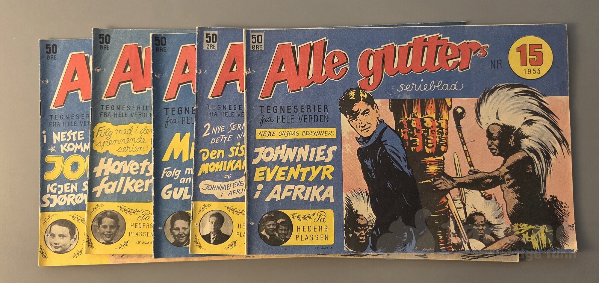 Alle gutters serieblad 1953