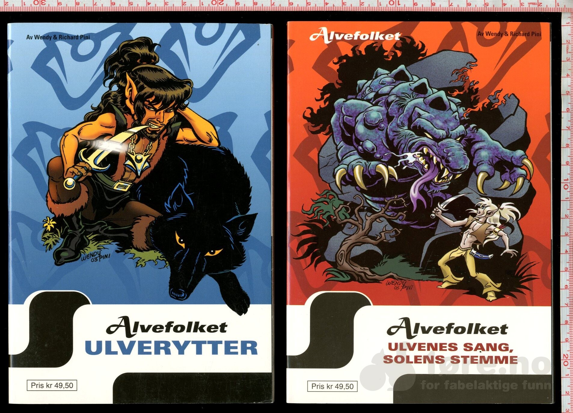 Alvefolket Nr.1, 6-9, 13-14, 18-19 Bokhandel